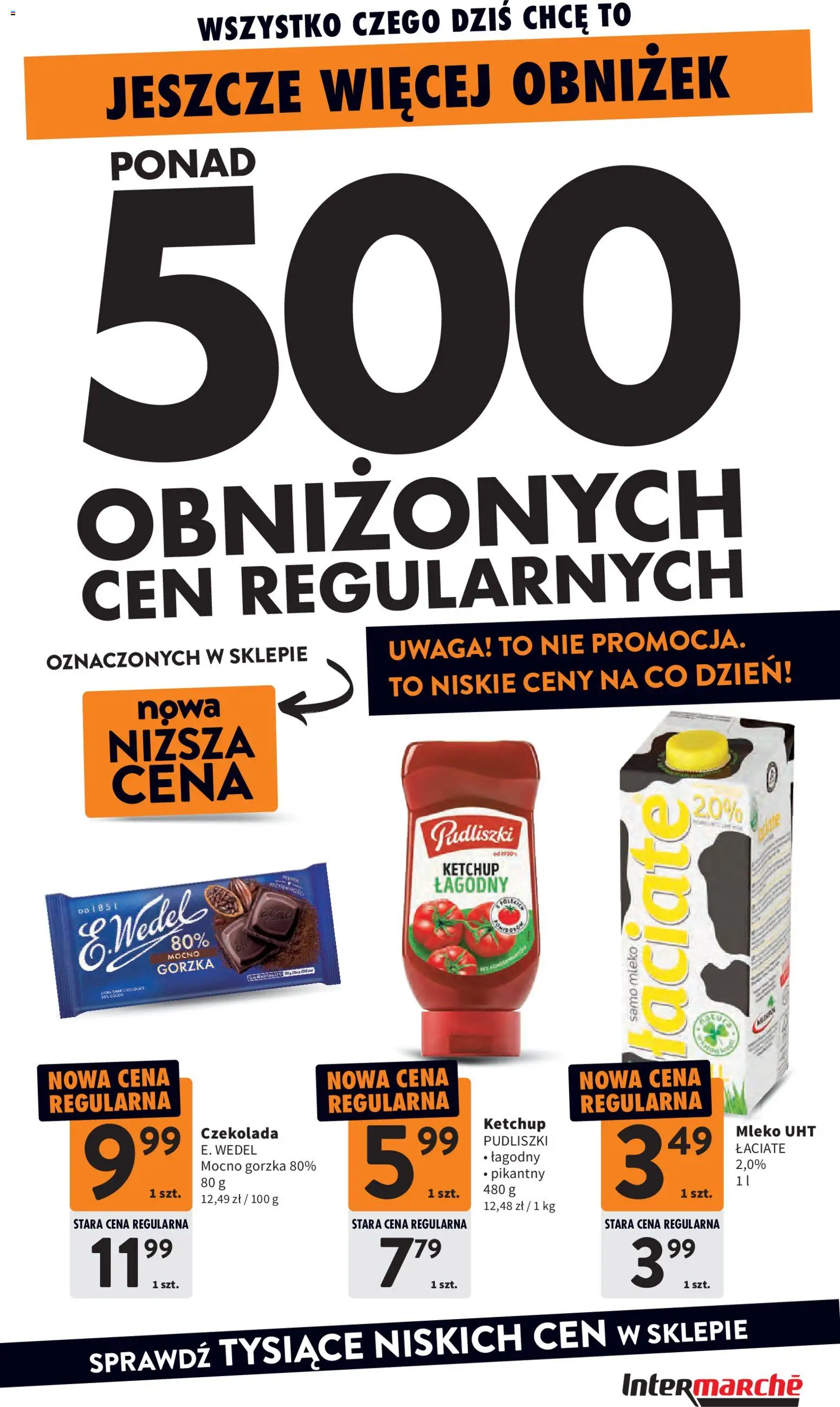 Intermarche gazetka od 02.07.2026 | Strona: 6 | Produkty: Ketchup, Mleko, Czekolada