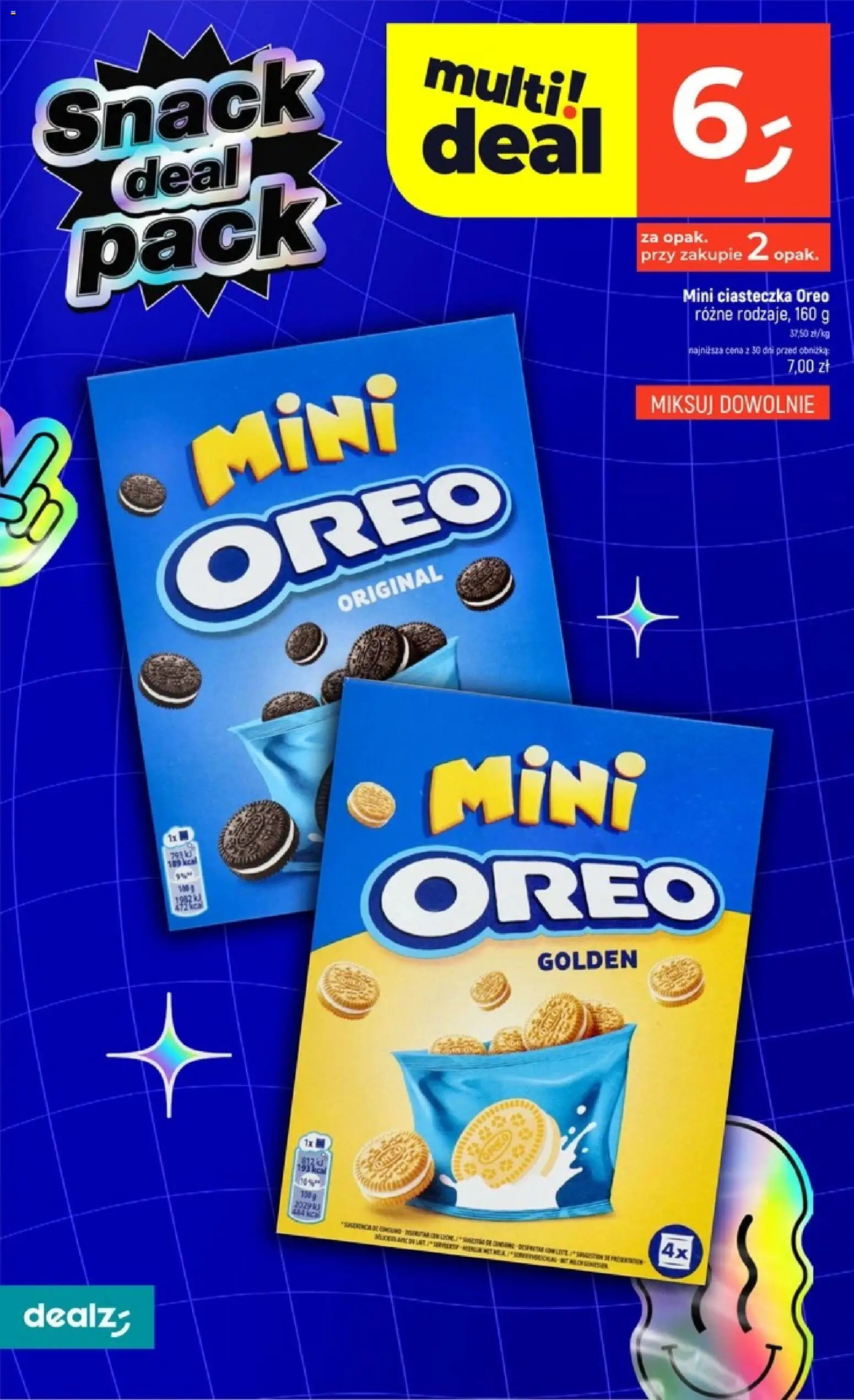 Dealz gazetka od 08.10.2026 | Strona: 22 | Produkty: Oreo, Ciasteczka