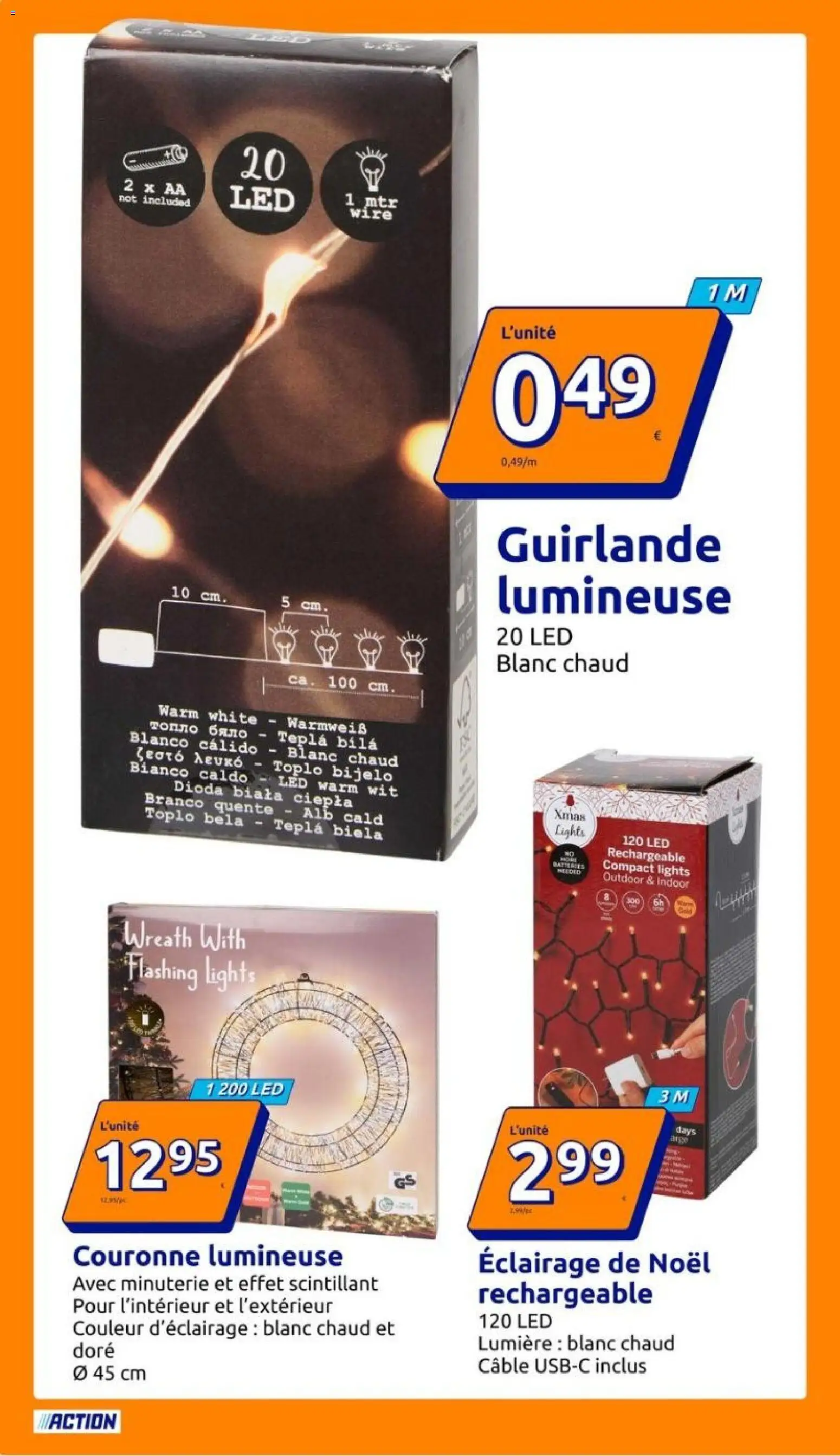 {H1} | Page: 34 | Produits: Câble, Guirlande lumineuse, Éclairage