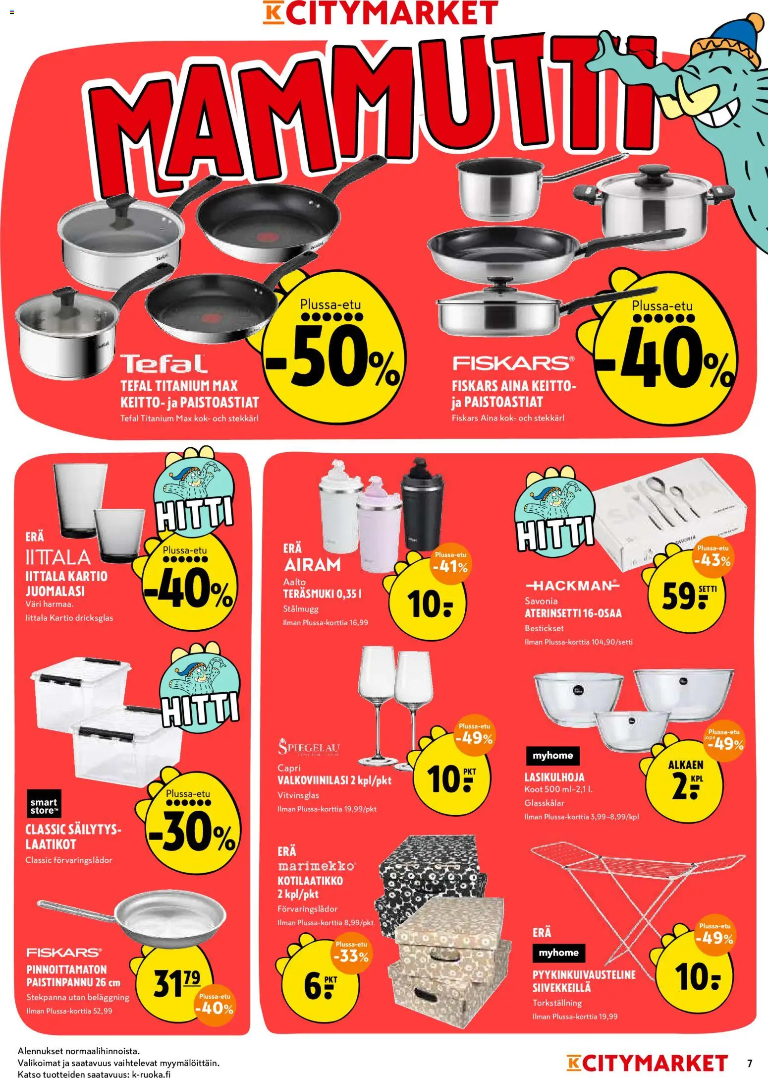 K-Citymarket tarjoukset – voimassa 03/08/2026 alkaen | Sivu: 7