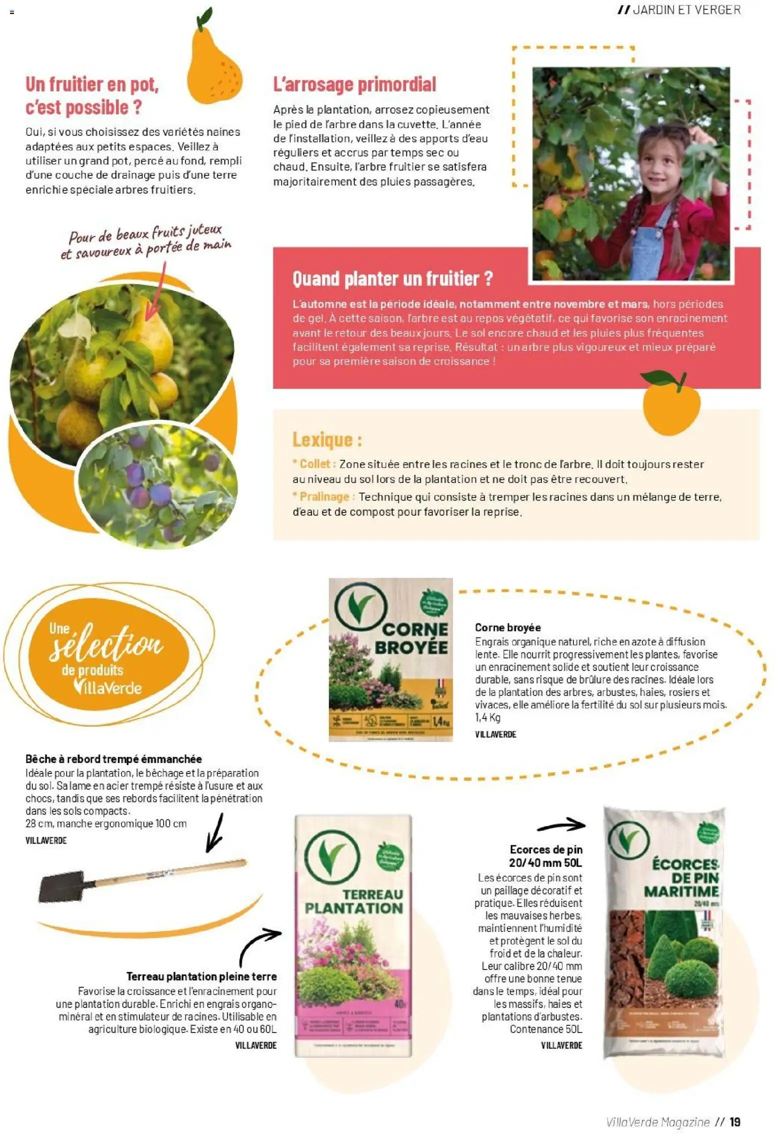 {H1} | Page: 19 | Produits: Écorces de pin, Terreau, Fruits, Magazine