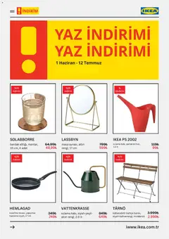 01.06.2026 tarihinden itibaren geçerli olan IKEA kataloğu önizlemesi | Sayfa: 2 | Ürünler: Masa, Zselatin