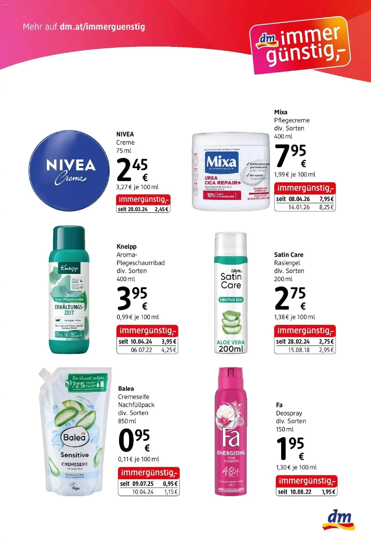 dm drogerie markt Flugblatt  / 2026 von 29.10.2026 - Aktuelle Angebote | Seite: 4 | Produkte: Creme