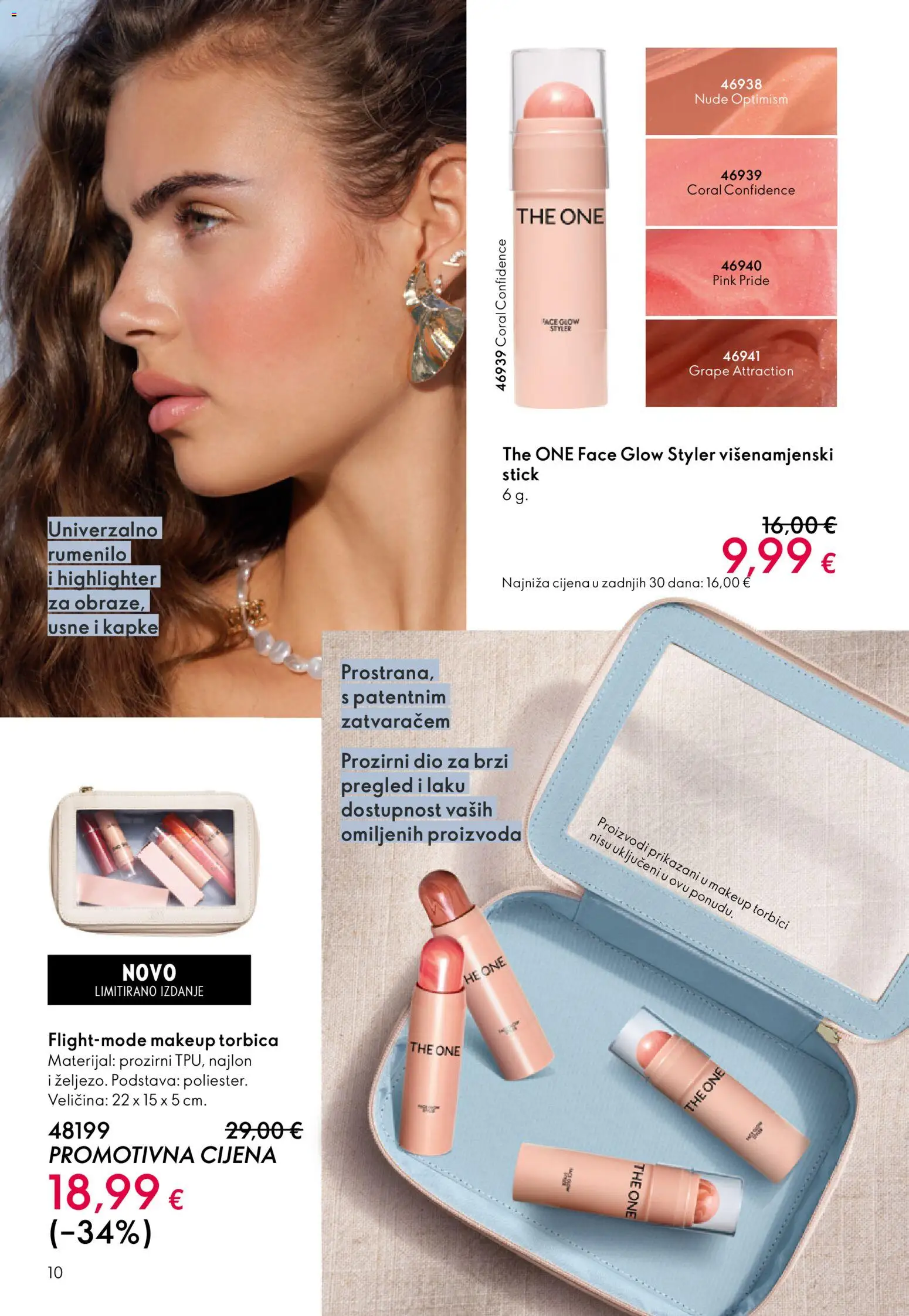Oriflame katalog | vrijedi od 03.06.2026 | Stranica: 10 | Proizvodi: Rumenilo, Torbica
