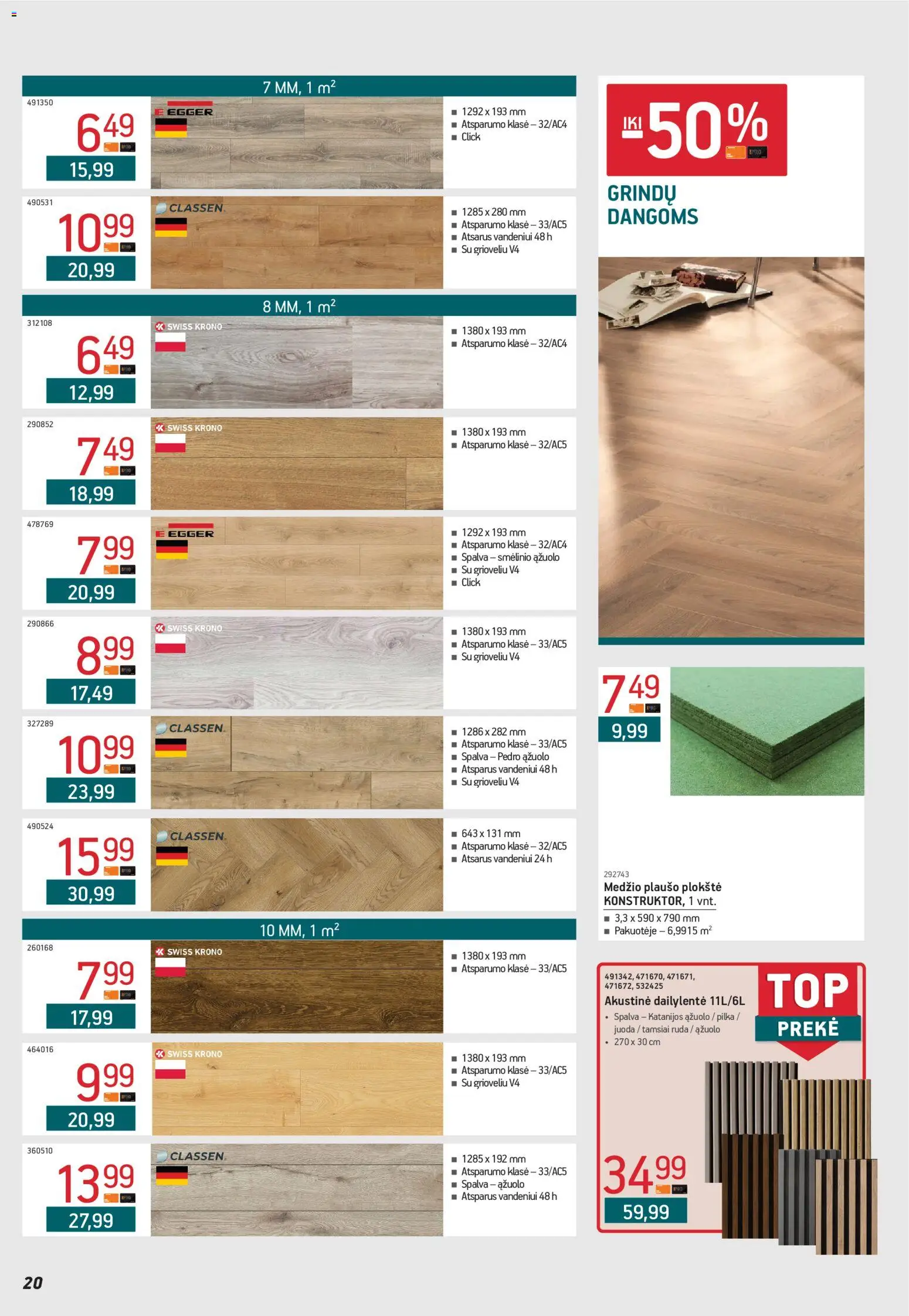 ERMITAŽAS akcijos nuo 01.06.2026 | Puslapis: 20