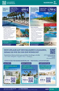 Aldi Reisen Reisemagazin ab 01.05.2026 gültig | Seite: 11 | Produkte: Coral, Uhr