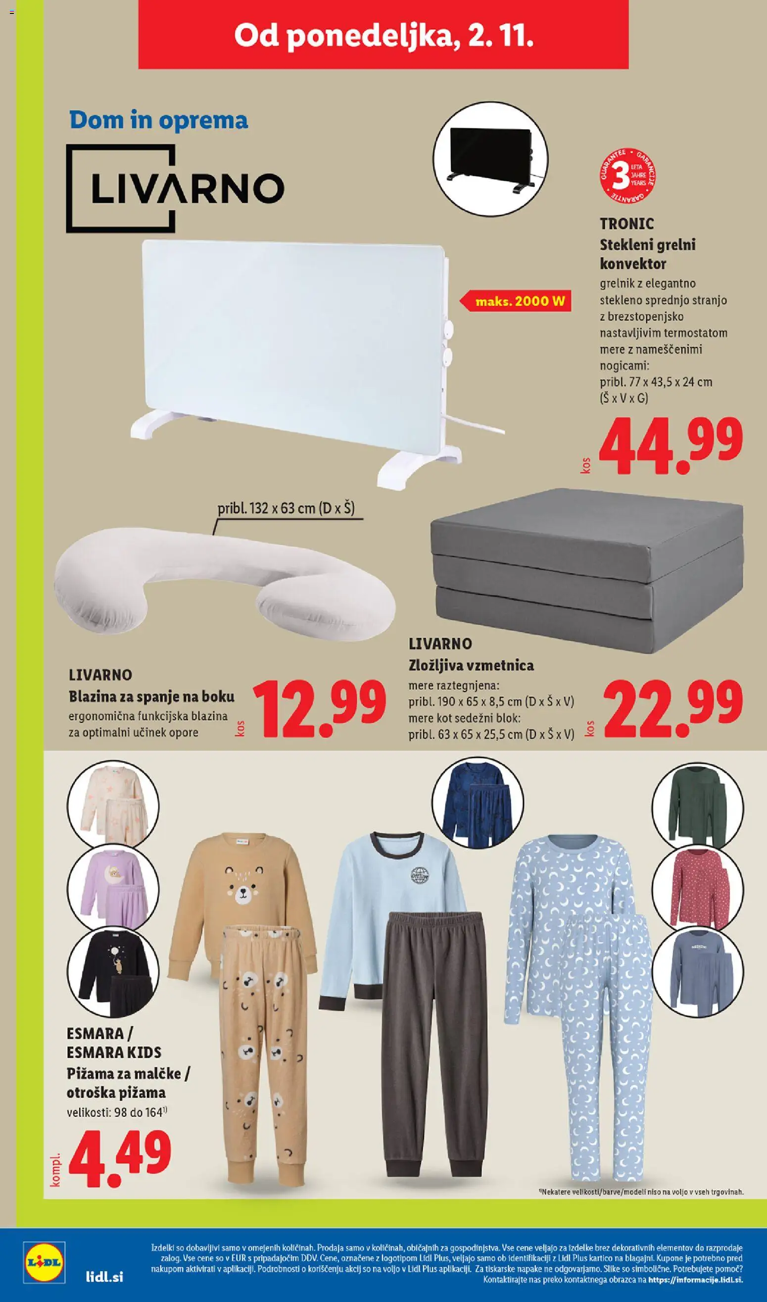 Novi Lidl katalog ponudbe – veljaven od 28.10.2026 | Stran: 74