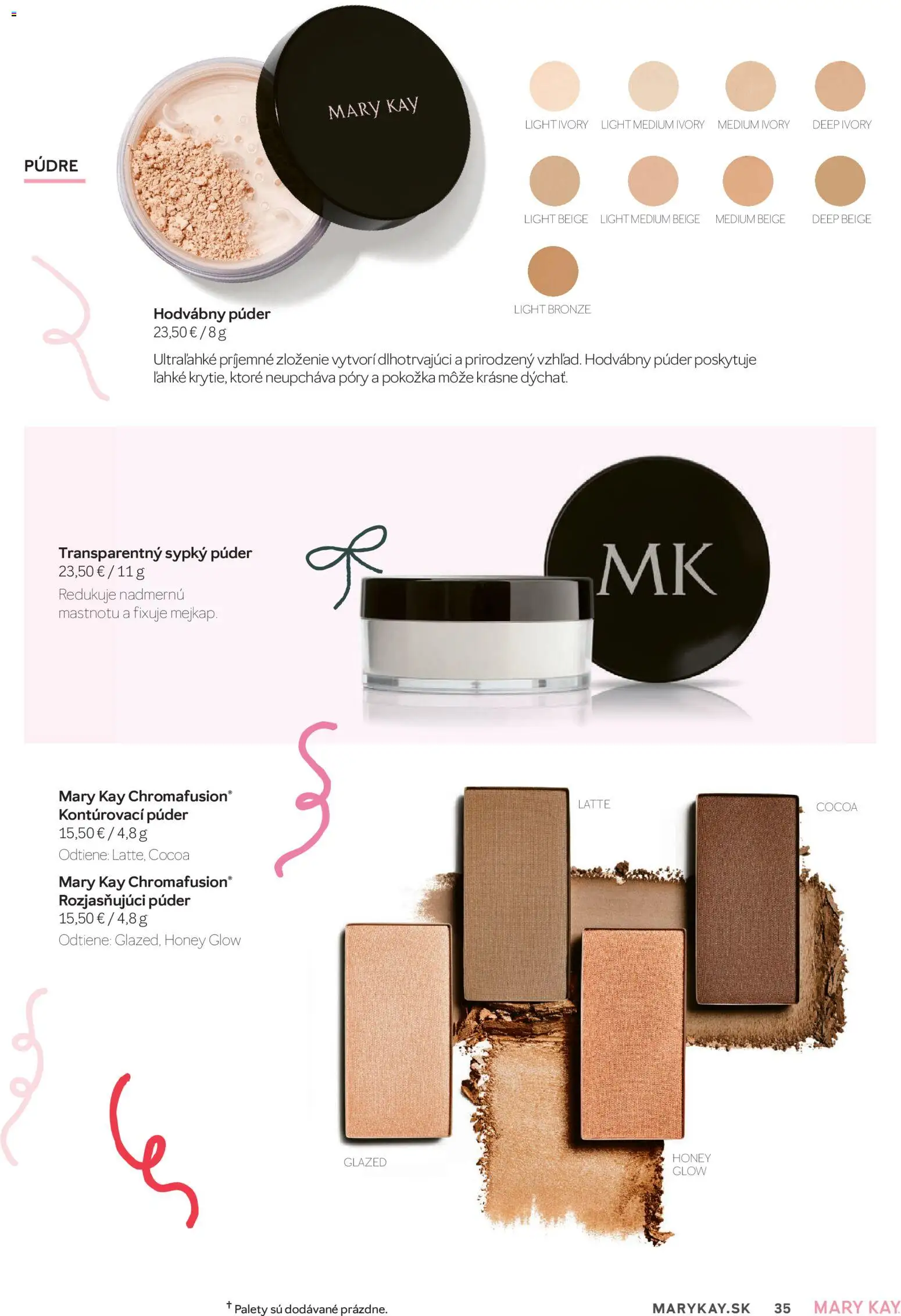 Nové Mary Kay akcie – leták je platný od 30.09.2026 | Strana: 35 | Produkty: Púder