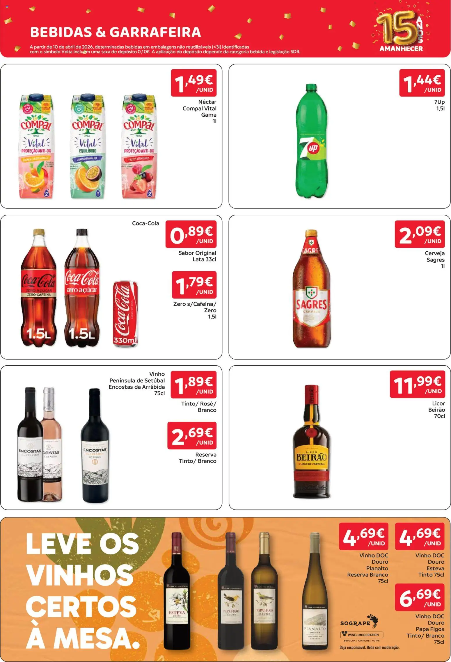 Amanhecer folheto Madeira │ válido de 01/10/2026 | Página: 13 | Produtos: Figos, Papa, Cerveja, Bebida
