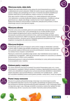 Pogląd oferty "Makro Gazetka - Smart Chef Warzywa i Owoce" - ważna od 01.01.2026 | Strona: 3 | Produkty: Trawy, Musy owocowe, Cebule, Warzywa