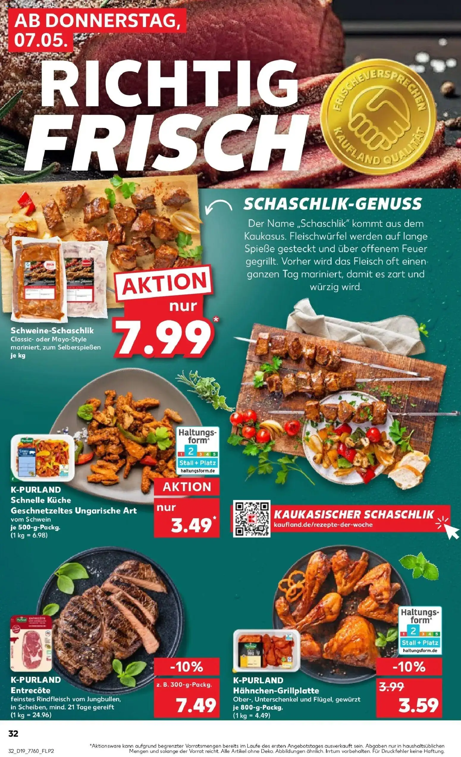 Prospekt Kaufland ab 04.05.2026 » Angebote Online zum Blättern | Seite: 37 | Produkte: Grill, Entrecote, Steak, Fleisch