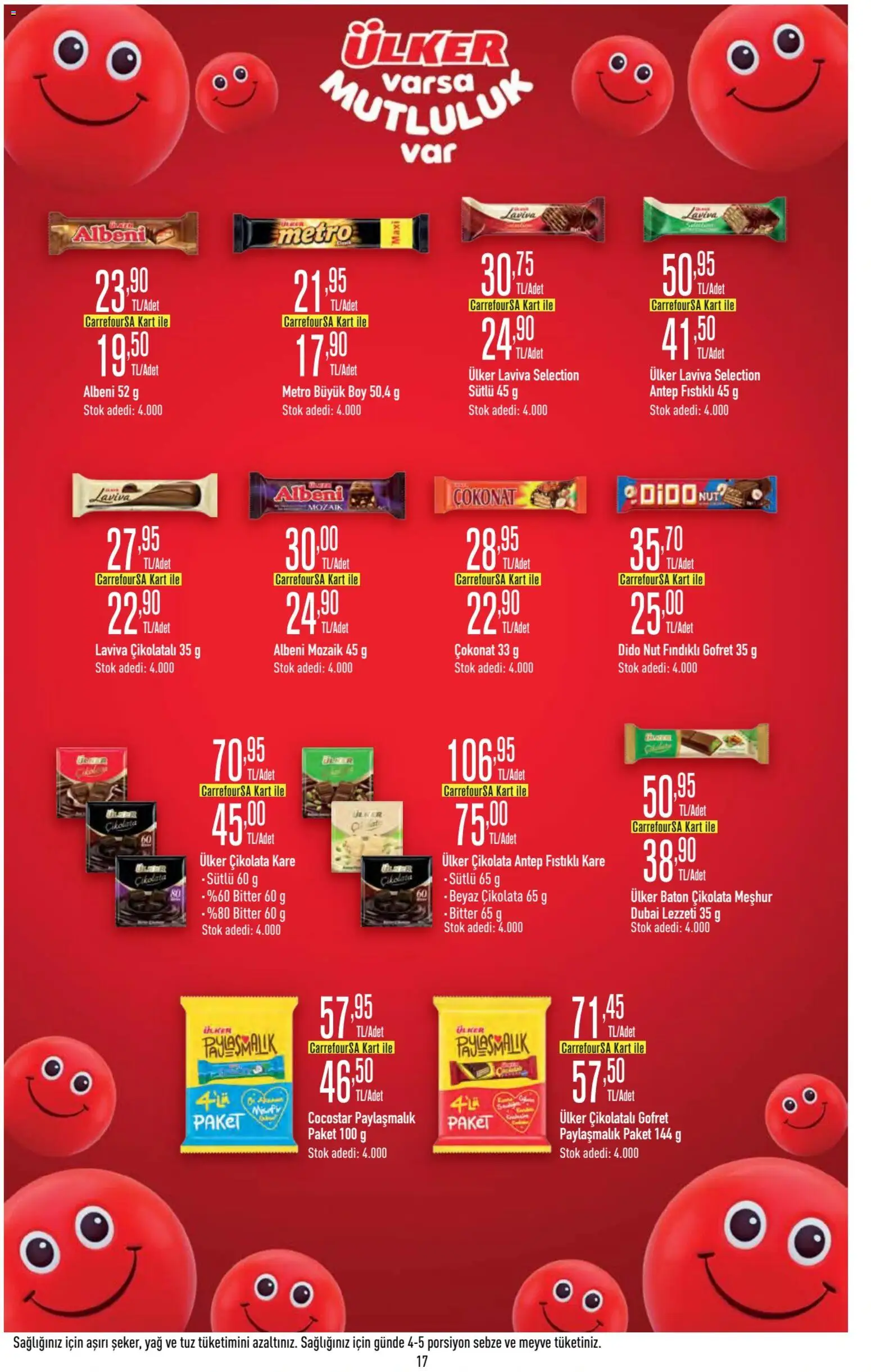 CarrefourSA Katalog - 20 Ağustos 2026 tarihinden itibaren geçerlidir | Sayfa: 17 | Ürünler: Gofret, Fındıklı gofret, Çikolatalı gofret, Meyve
