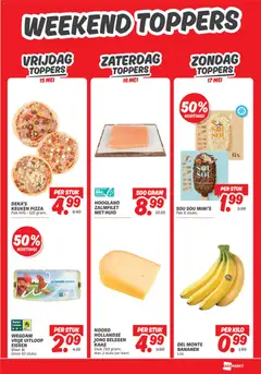 Dekamarkt folder - Voorbeeld van een folder van Dekamarkt, geldig van 12.05.2026 | Pagina: 23 | Producten: Kaas, Eieren, Pizza, Bananen