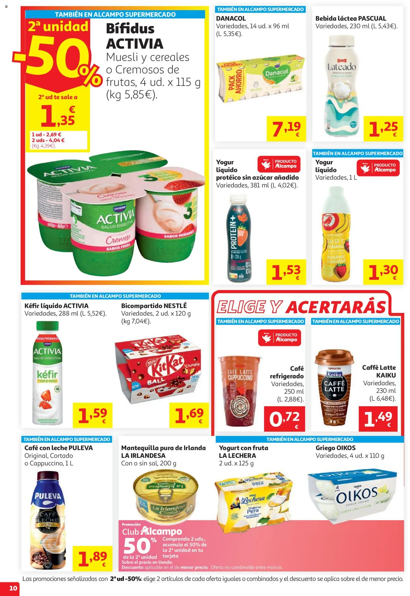 Alcampo HG Unico No Litoral │ válido desde el 15/07/2026 | Página: 10 | Productos: Lima, Cereales, Té, Συσκευή ροής