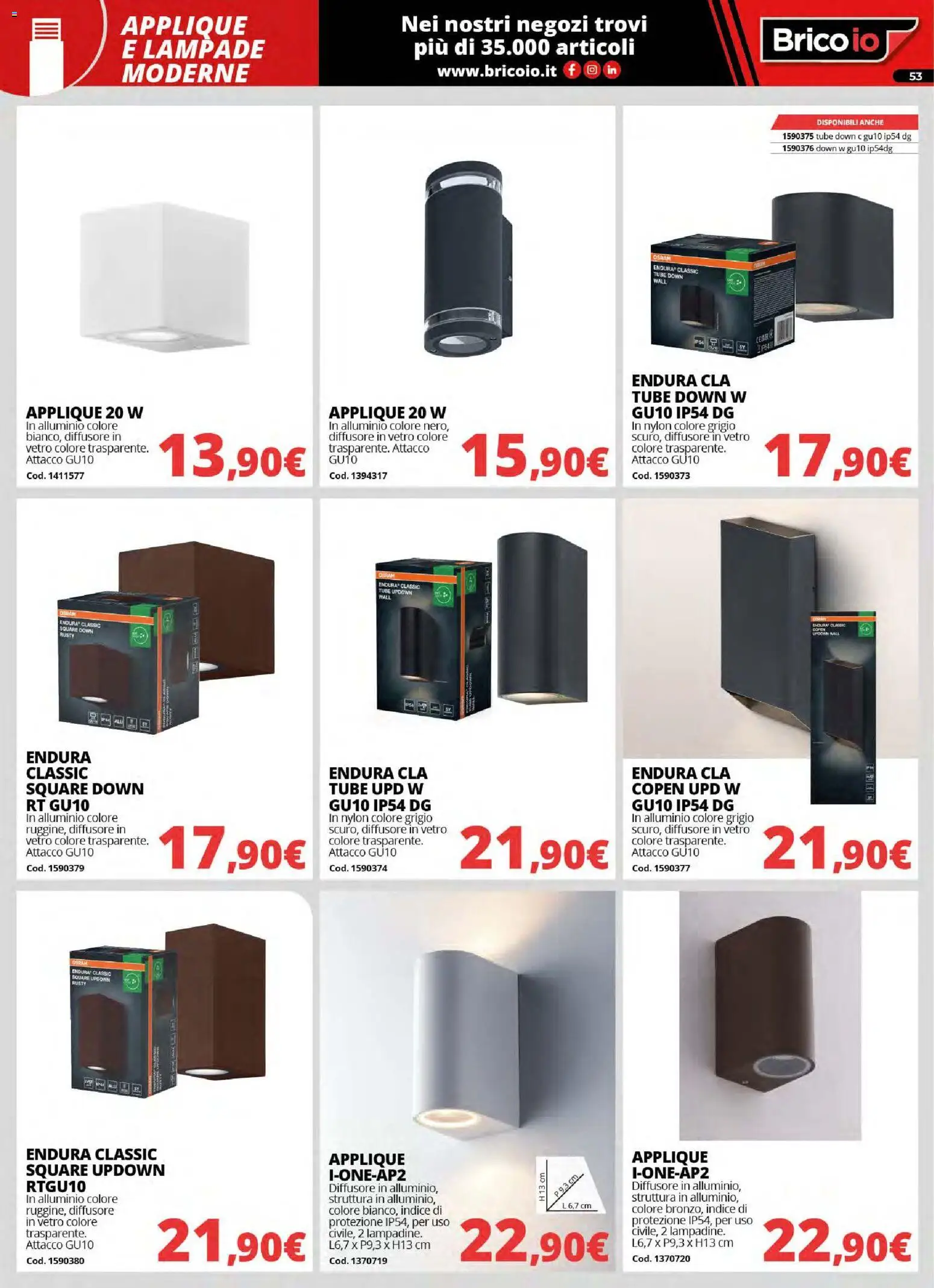 Volantino Brico io del 30.03.2026 | Pagina: 53 | Prodotti: Alluminio