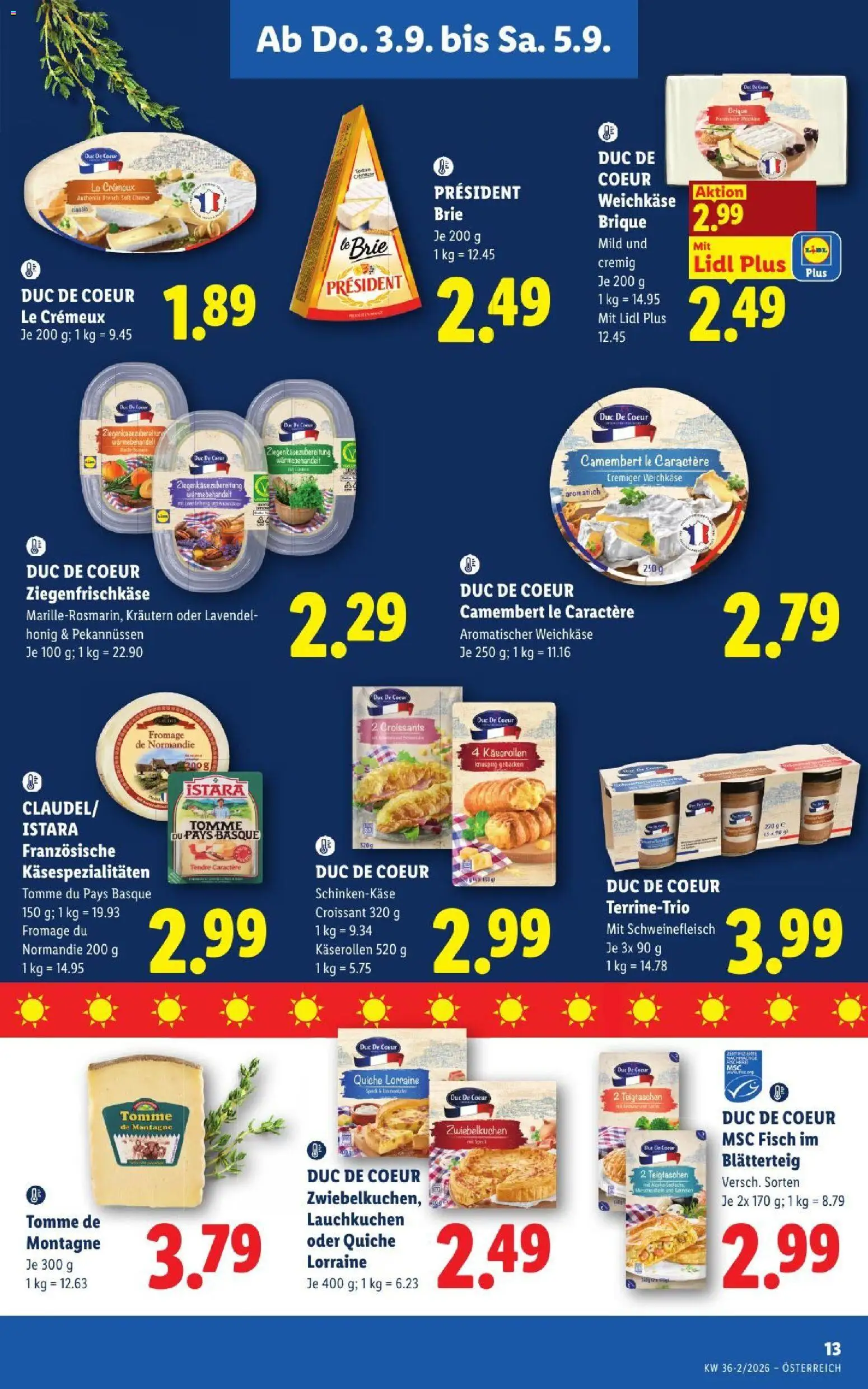 Lidl - Flugblatt gültig ab 03.09.2026 | Seite: 15