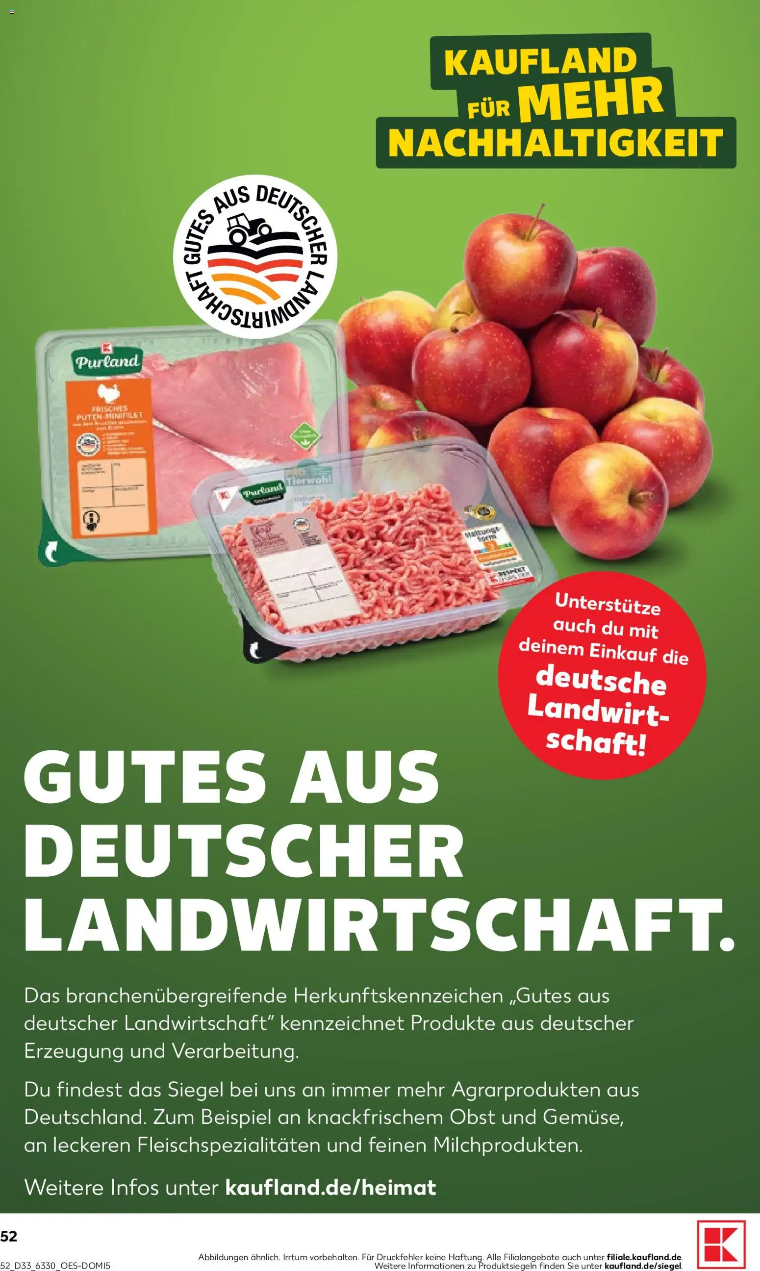 Kaufland Prospekt Kiel – gültig ab 13.08.2026 | Seite: 52 | Produkte: Obst
