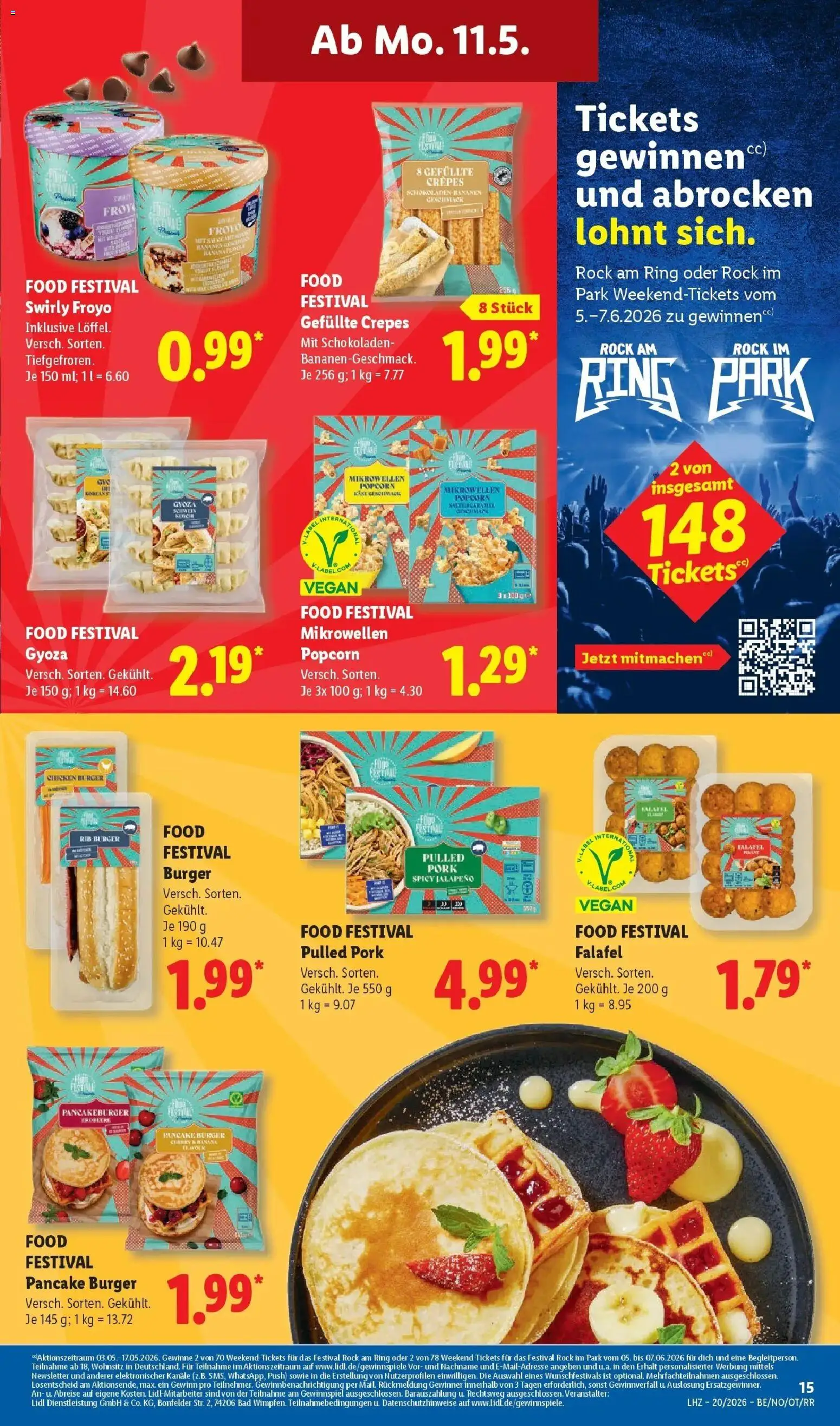 Lidl Prospekt Wahlstedt – gültig ab 11.05.2026 | Seite: 25 | Produkte: Bad, Burger, Rock
