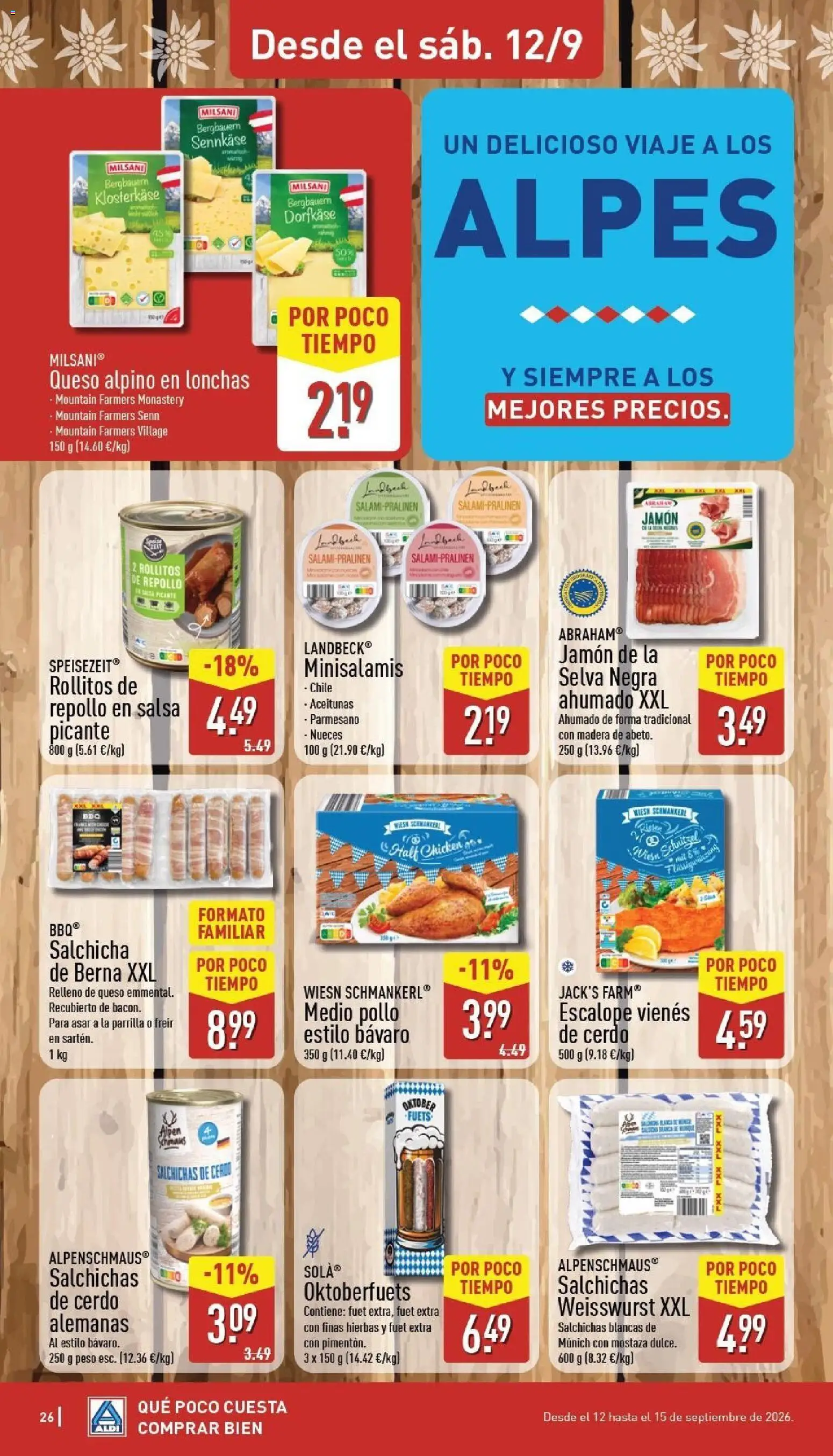 Aldi folleto Baleares │ válido desde el 07/09/2026 | Página: 26