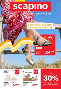 Scapino folder - Oranje zomerweken week  - Voorbeeld van een folder van Scapino, geldig van 18.05.2026