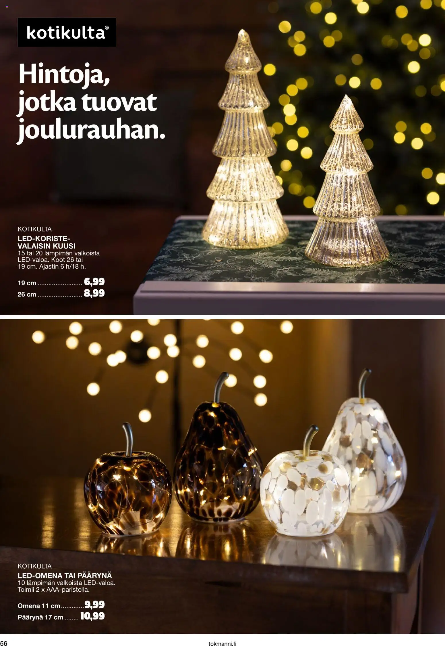 Tokmanni Joulukuvasto 2026 – voimassa 26/10/2026 alkaen | Sivu: 56