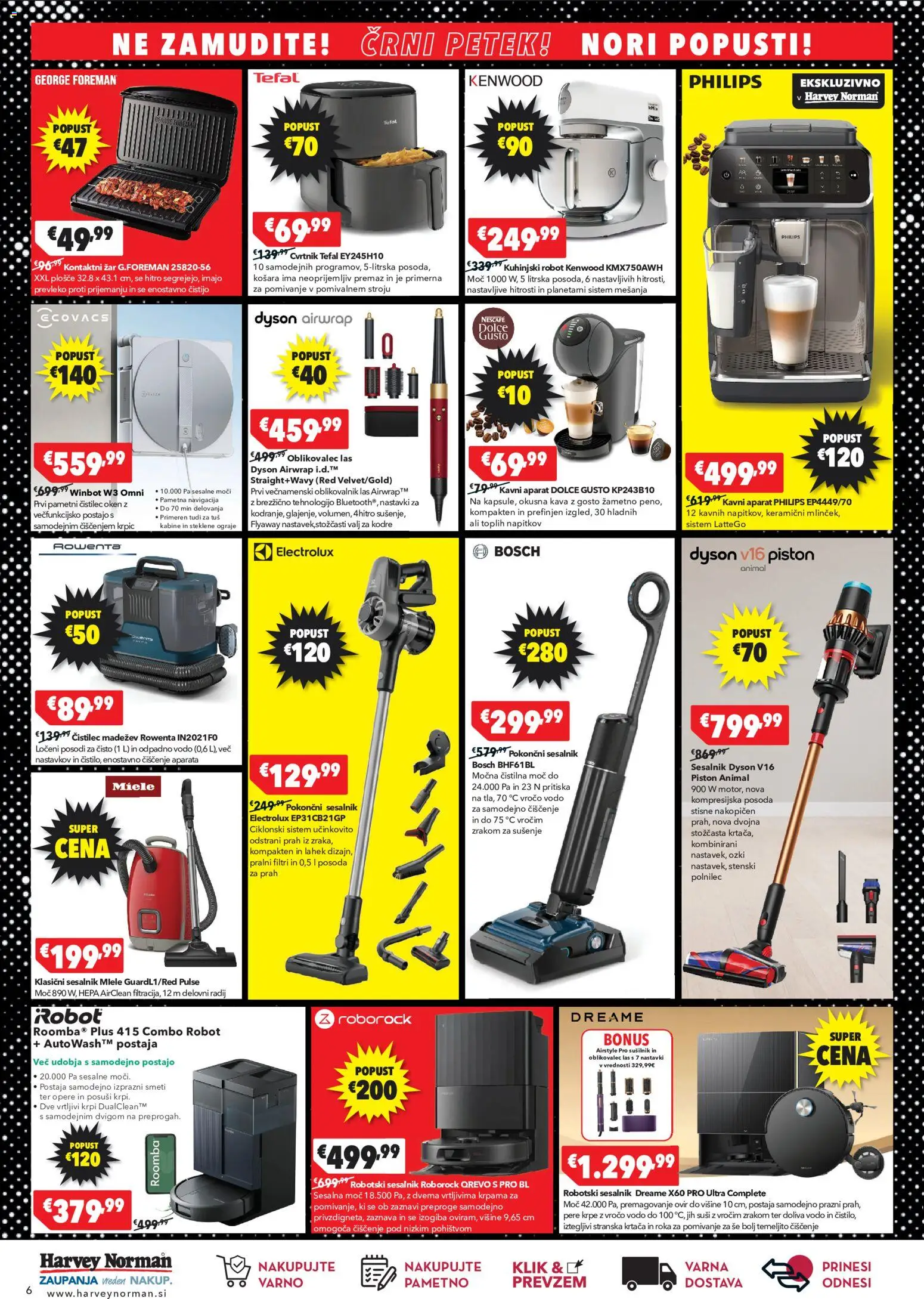 Novi Harvey Norman katalog ponudbe – veljaven od 21.10.2026 | Stran: 6 | Izdelki: Zar, Košara, Suši, Krtaca