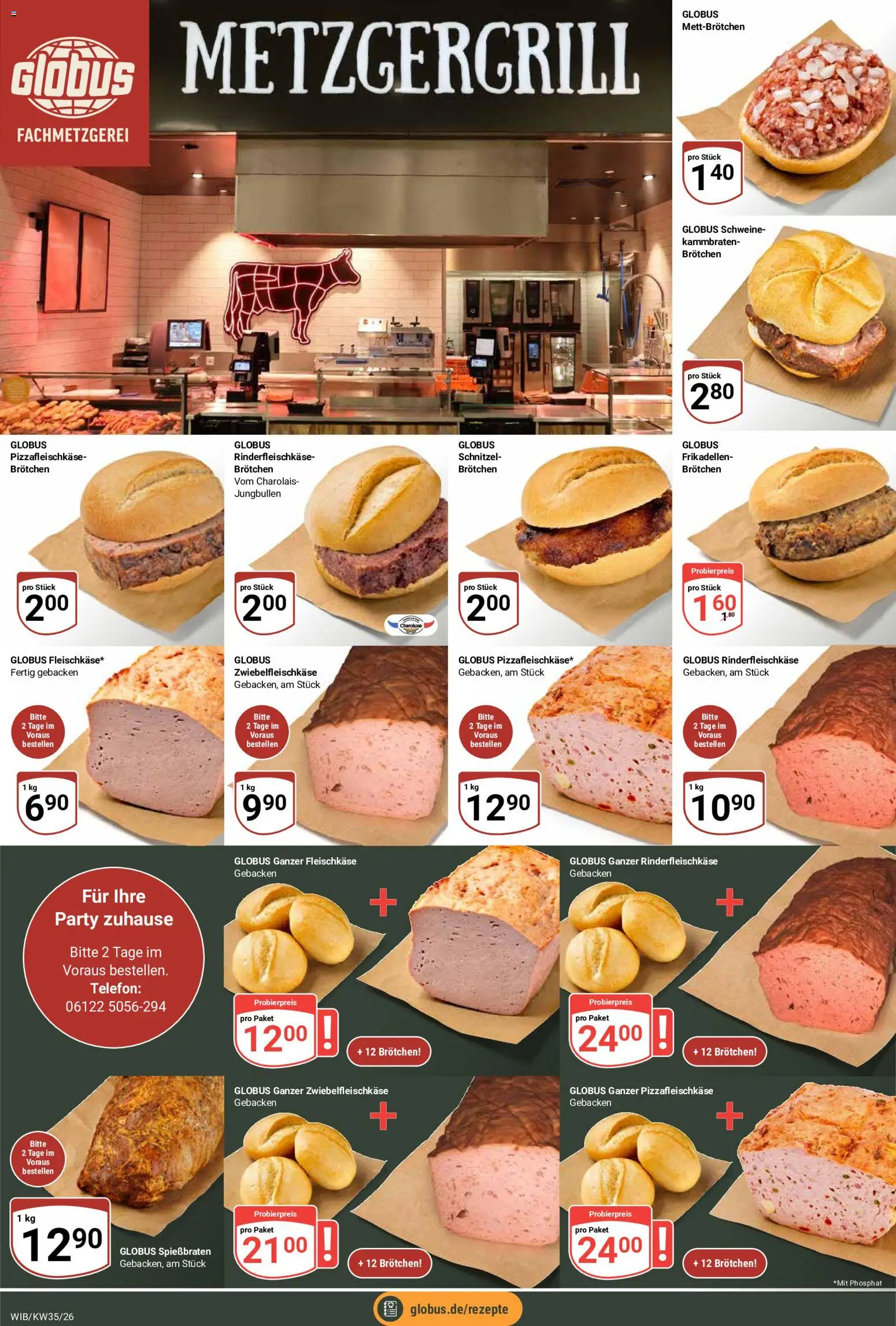 Globus Prospekt Wiesbaden-Nordenstadt – gültig ab 24.08.2026 | Seite: 12 | Produkte: Schnitzel, Telefon