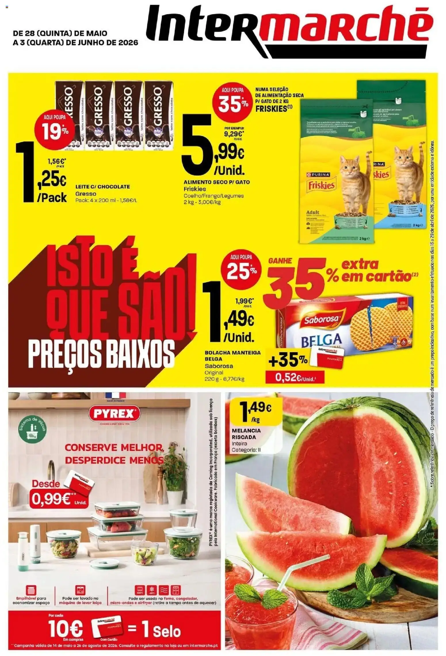 Intermarché - Intermarché │ válido de 28.05.2026 | Página: 1 | Produtos: Pó, Base, Microondas, Leite