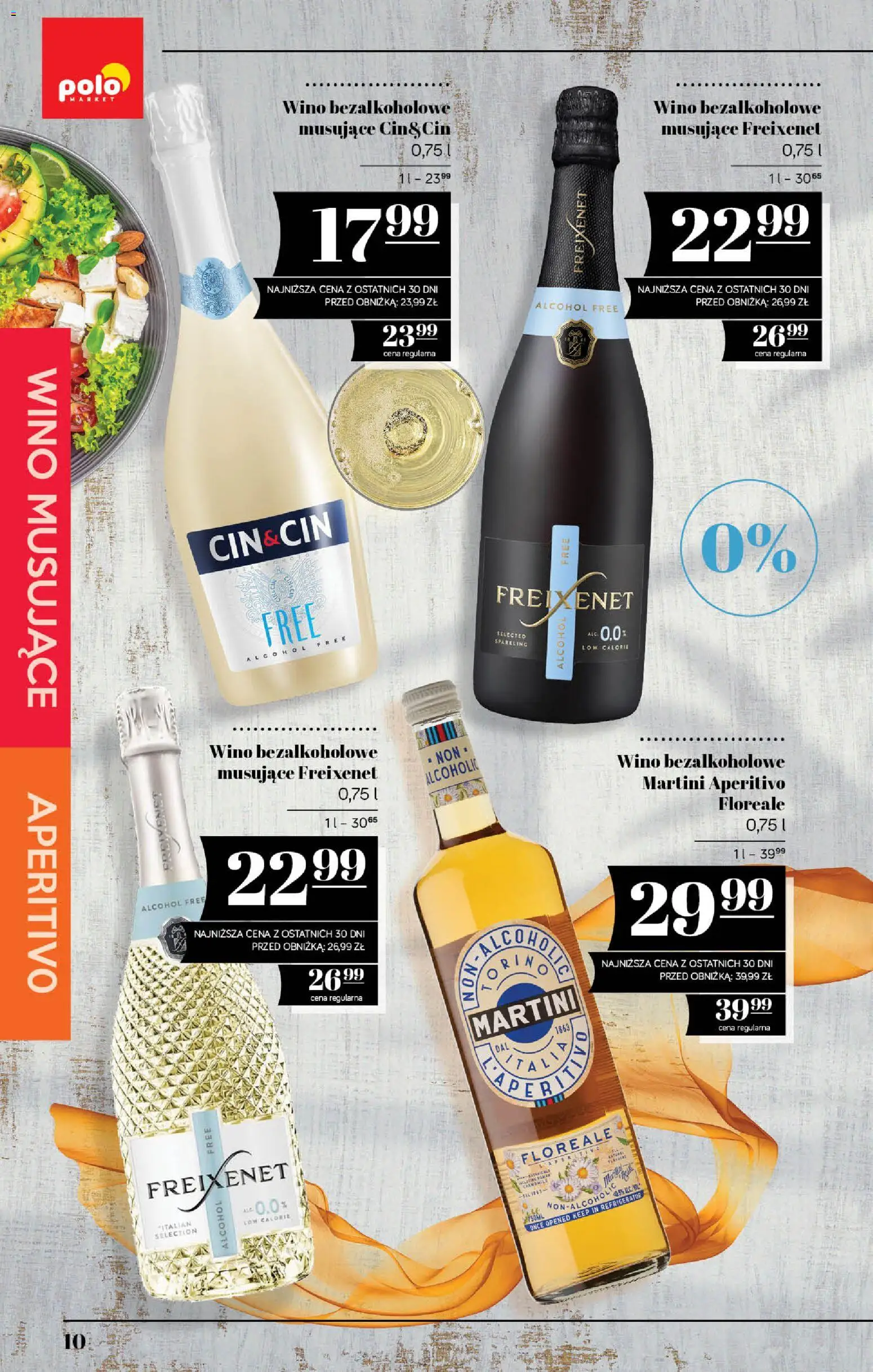 POLOmarket katalog - Alkoholi od 18.06.2026 | Strona: 10 | Produkty: Martini, Wino bezalkoholowe, Wino