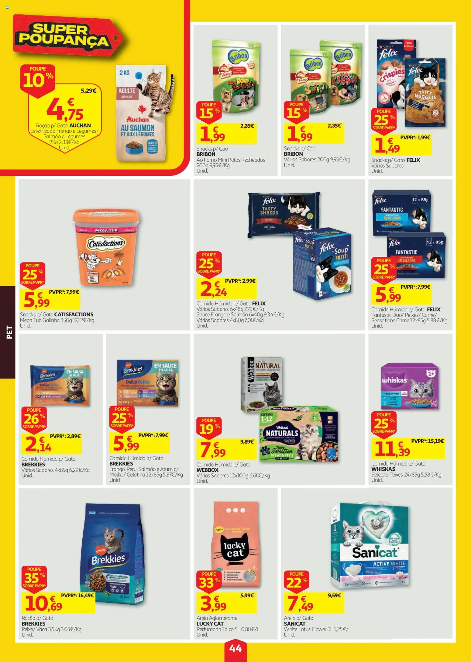 Auchan folheto │ válido de 01/10/2026 | Página: 44 | Produtos: Salsa, Atum, Forno, Frango