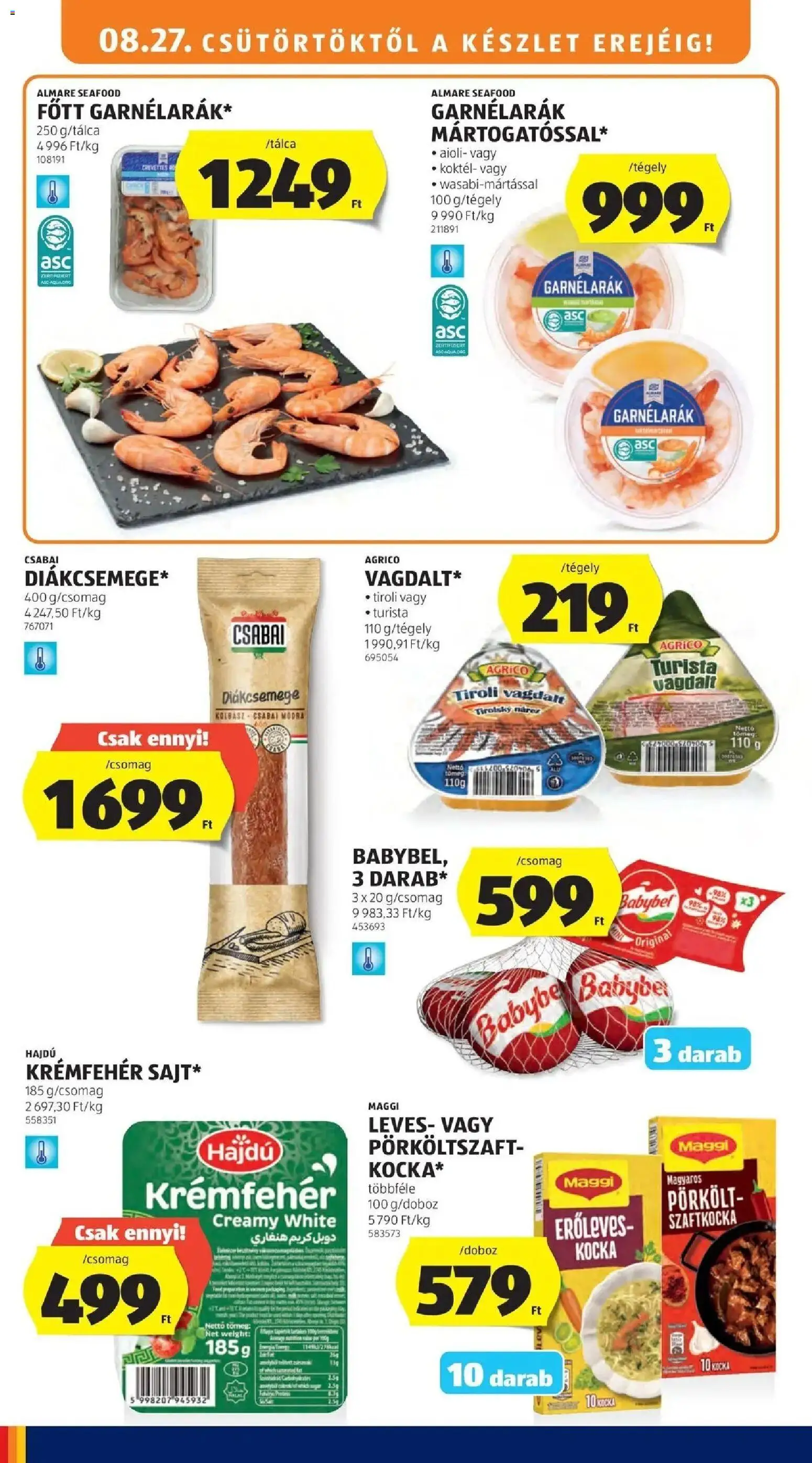 Aldi aktuális akciós újság - 2026.08.22. -tól/töl > akció, lapozható szórólap 🛍️ | Oldal: 8