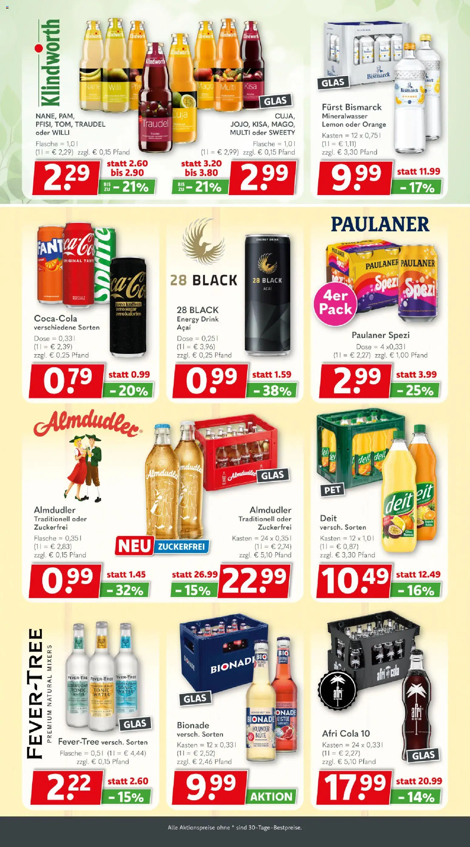 Getränkeland Prospekt – gültig ab 28.09.2026 | Seite: 6 | Produkte: Sprite, Cola, Energy, Paulaner