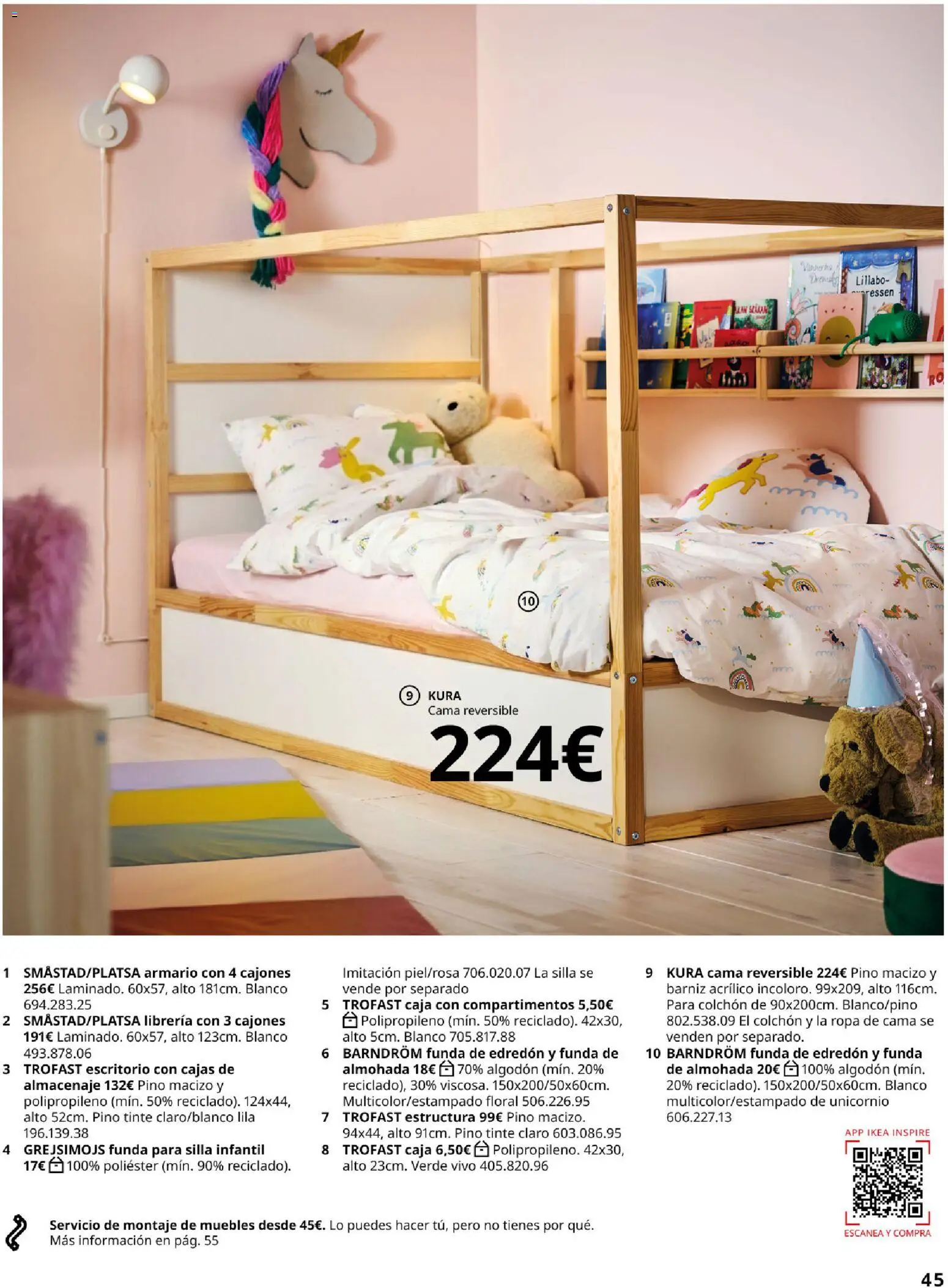 IKEA - Domitorios │ válido desde el 01/09/2026 | Página: 45 | Productos: Tinte, Ropa, Muebles, Almacenaje