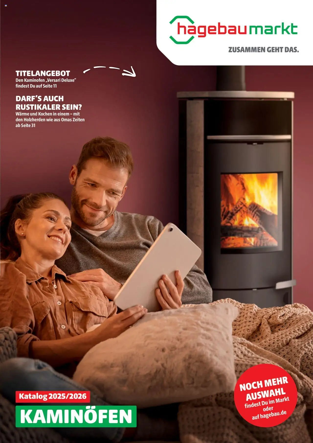 Hagebau Kaminöfen – gültig ab 07.07.2025 | Seite: 1 | Produkte: Kaminofen