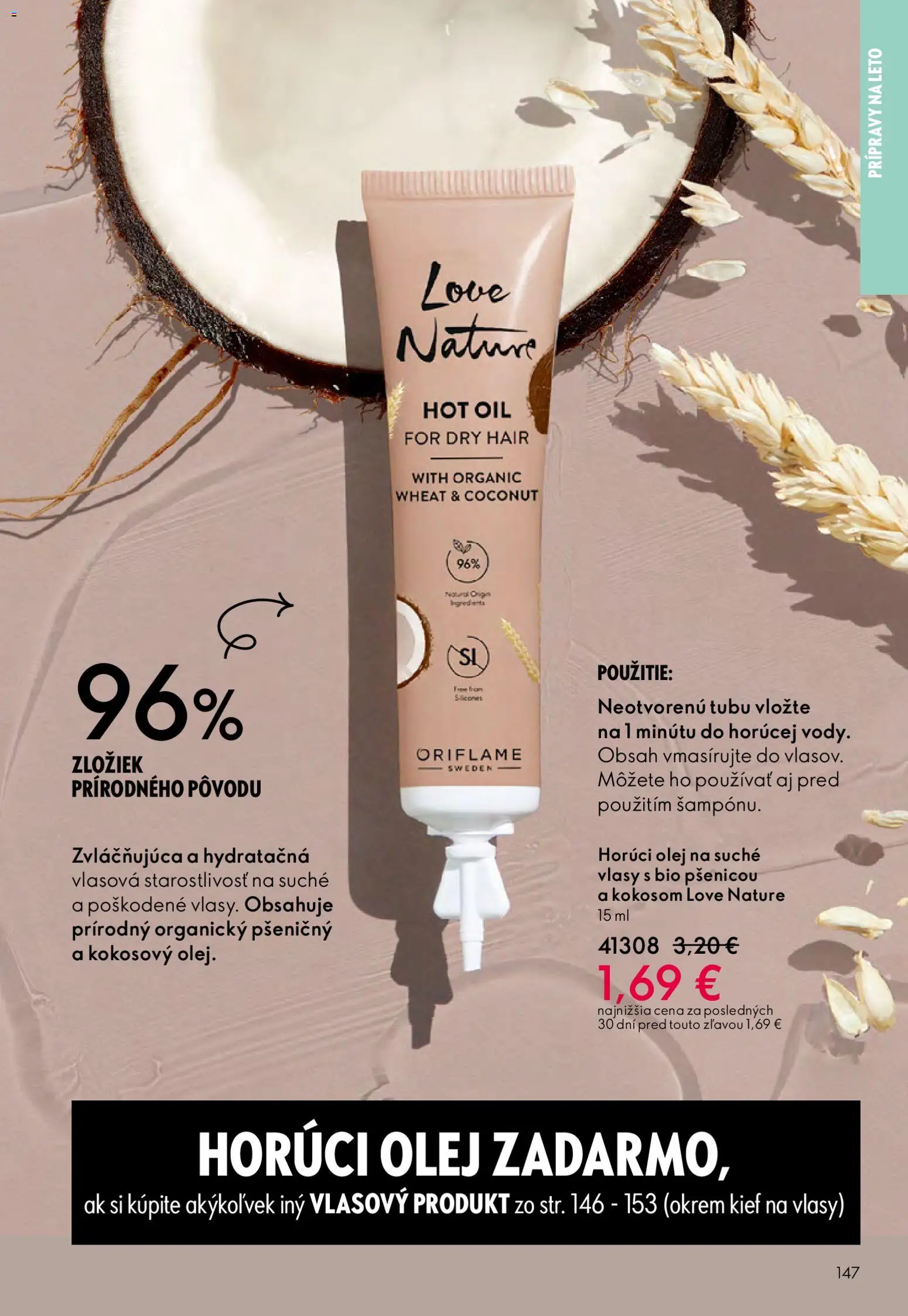 Nové Oriflame akcie – leták je platný od 27.05.2026 | Strana: 147 | Produkty: Olej