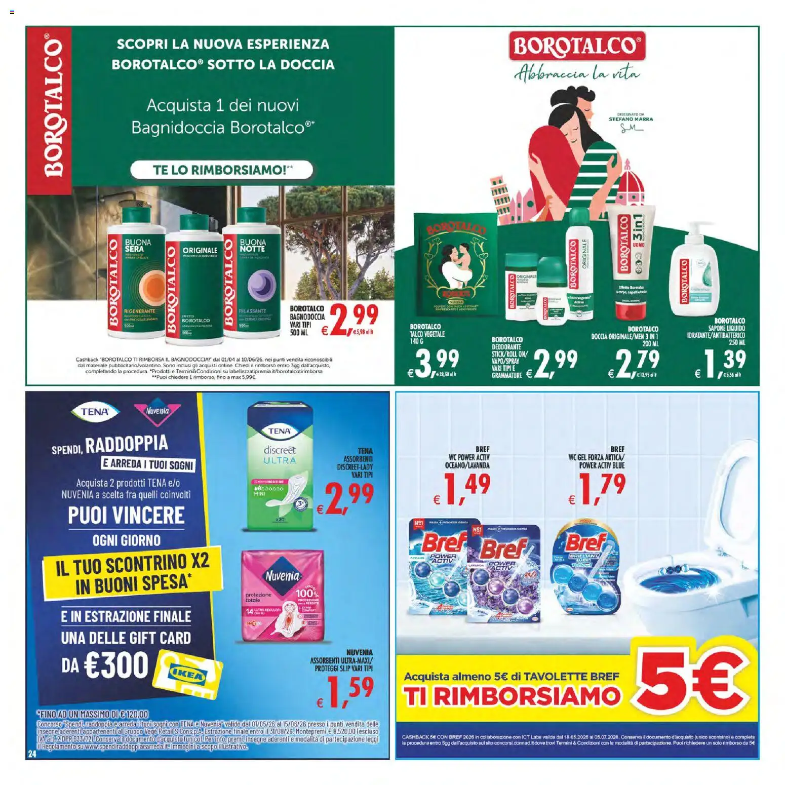 Volantino Decò del 29.05.2026 | Pagina: 30 | Prodotti: Deodorante, Talco, WC, Doccia