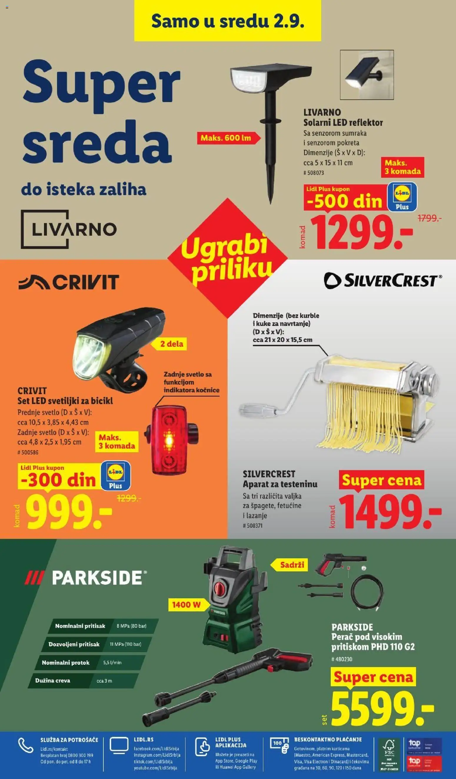 Lidl katalog - važi od 27.08.2026 | Strana: 100