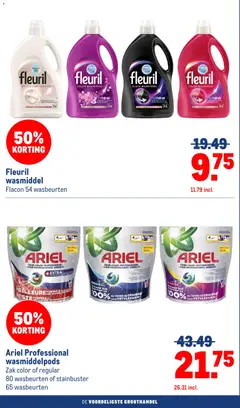 Makro folder - Voorbeeld van een folder van Makro, geldig van 23-09-2026 | Pagina: 104 | Producten: Wasmiddel, Zak, Was