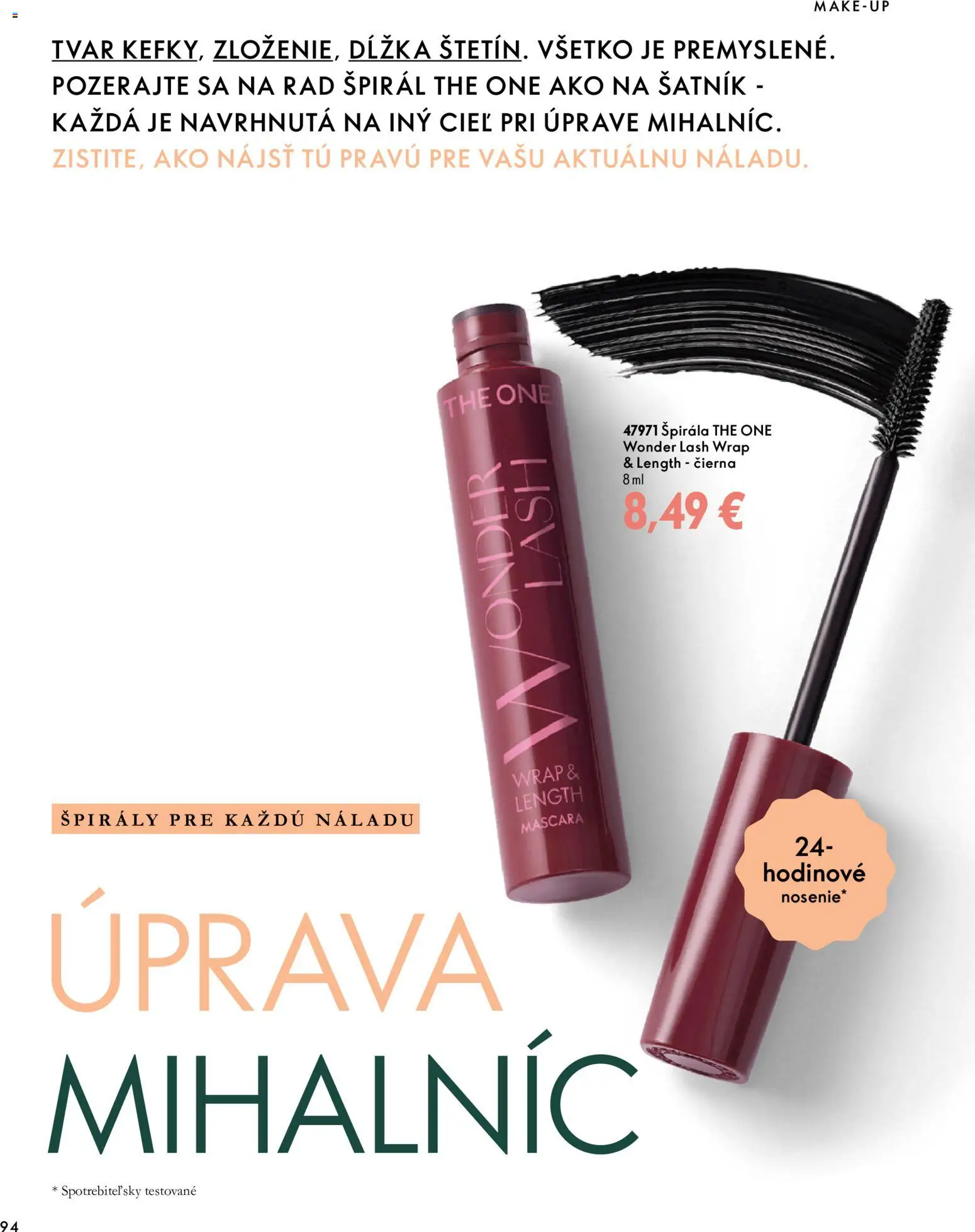Nové Oriflame akcie – leták je platný od 30.09.2026 | Strana: 94 | Produkty: Šatník, Make up