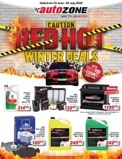 AutoZone specials catalogue – valid from 23/06/2026