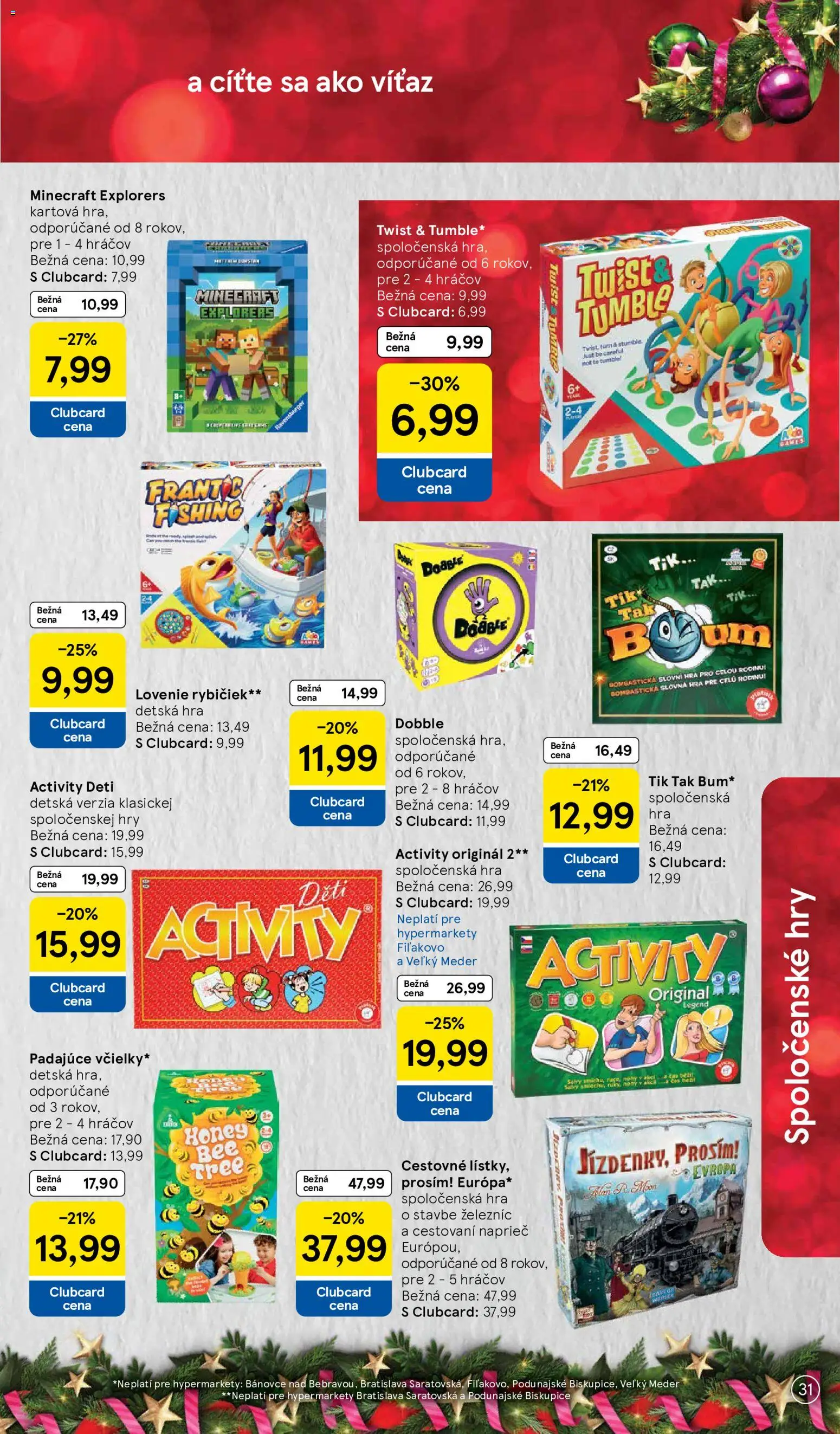 Nové Tesco akcie – leták je platný od 26.10.2026 | Strana: 31