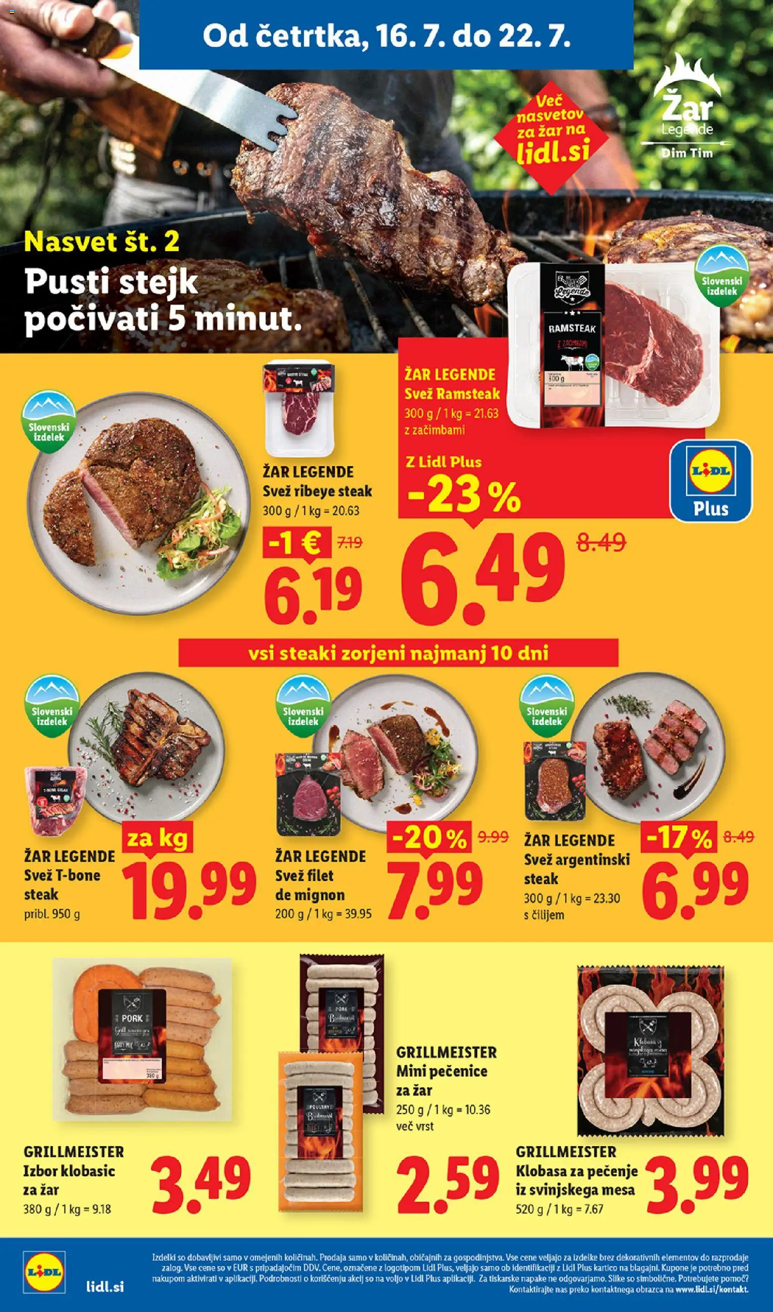 Novi Lidl katalog ponudbe – veljaven od 16.07.2026 | Stran: 14 | Izdelki: Zar