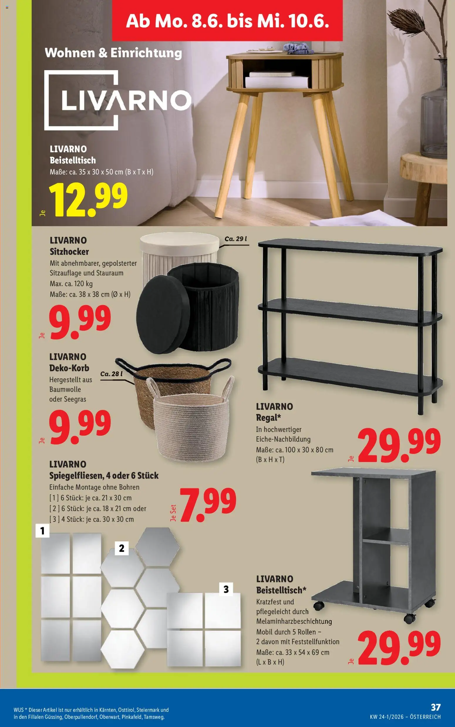 Lidl Flugblatt - Oberpullendorf, Güssing, Oberwart gültig ab 03.06.2026 | Seite: 42
