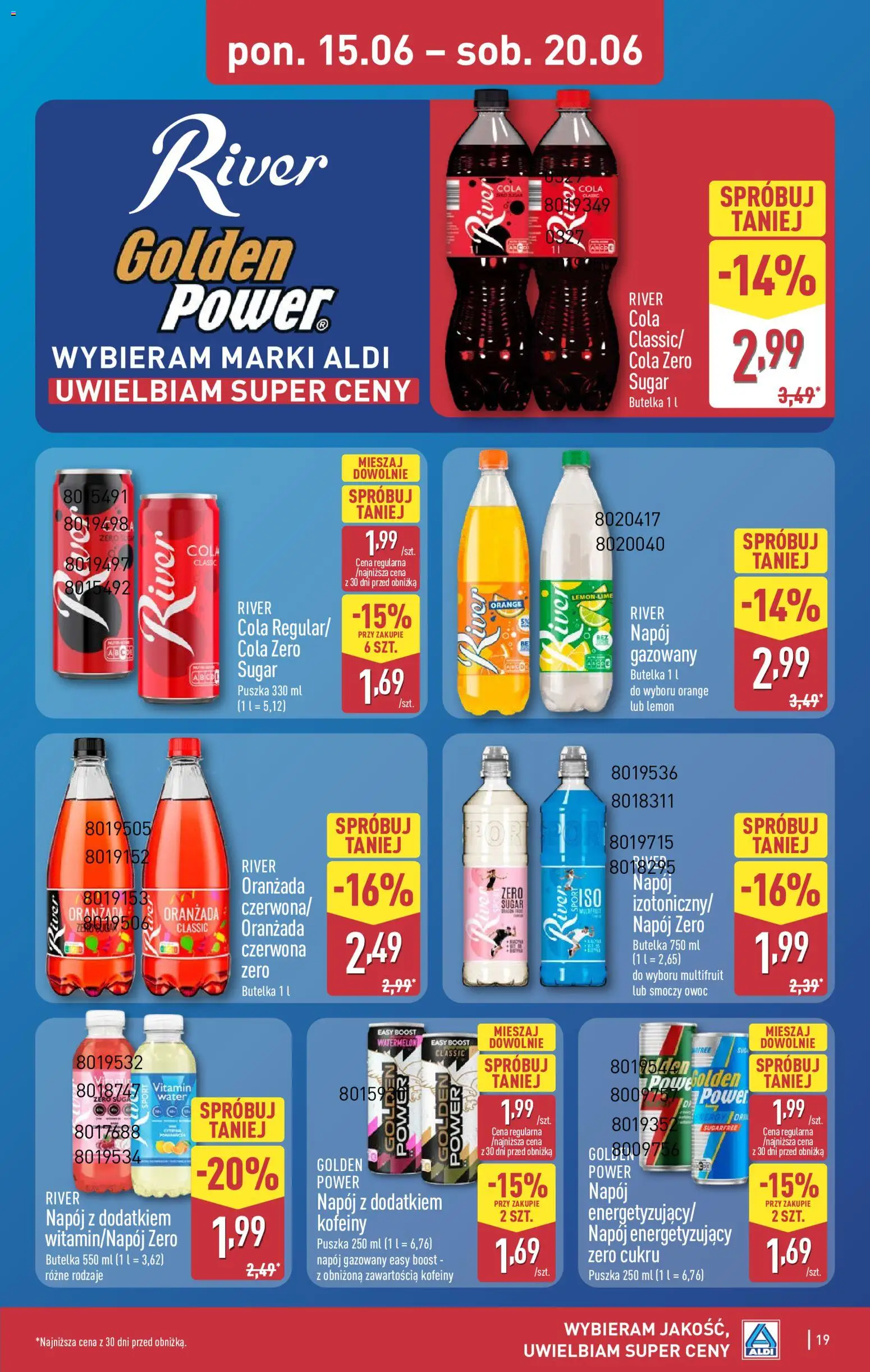 Aldi gazetka od 15.06.2026 | Strona: 19 | Produkty: Smoczy owoc