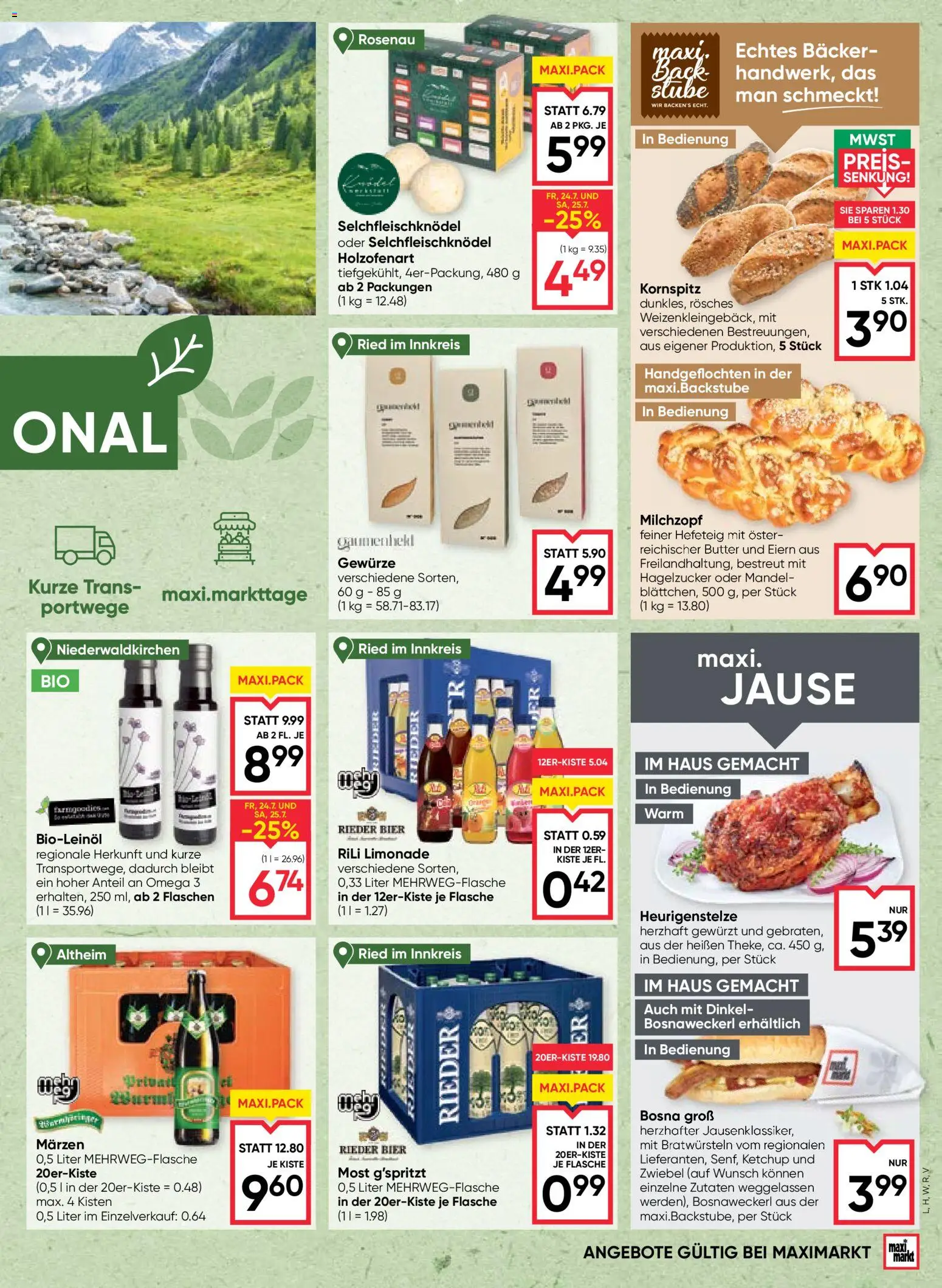 Maximarkt Flugblatt gültig ab 23.07.2026 | Seite: 5