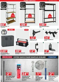 Pogląd oferty "Merkury Market gazetka" - ważna od 01.06.2026 | Strona: 31 | Produkty: Regał metalowy, Kosz, Regał