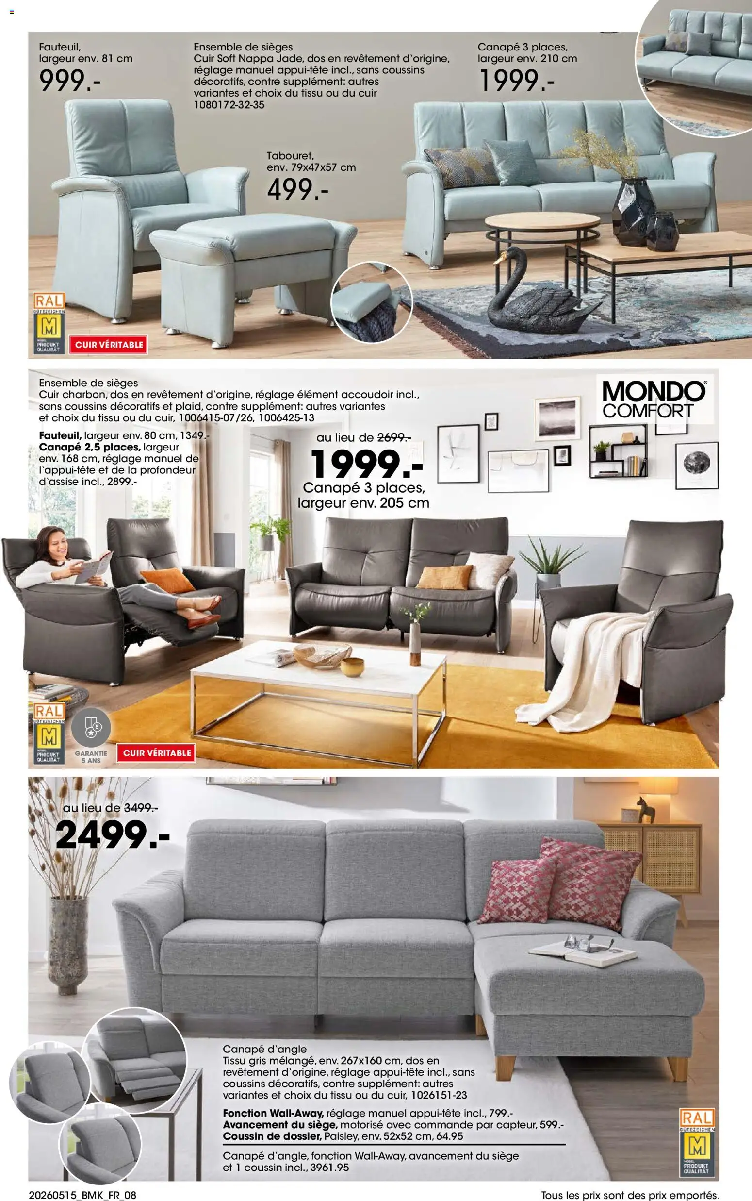 {H1} | Page: 8 | Produits: Canapé