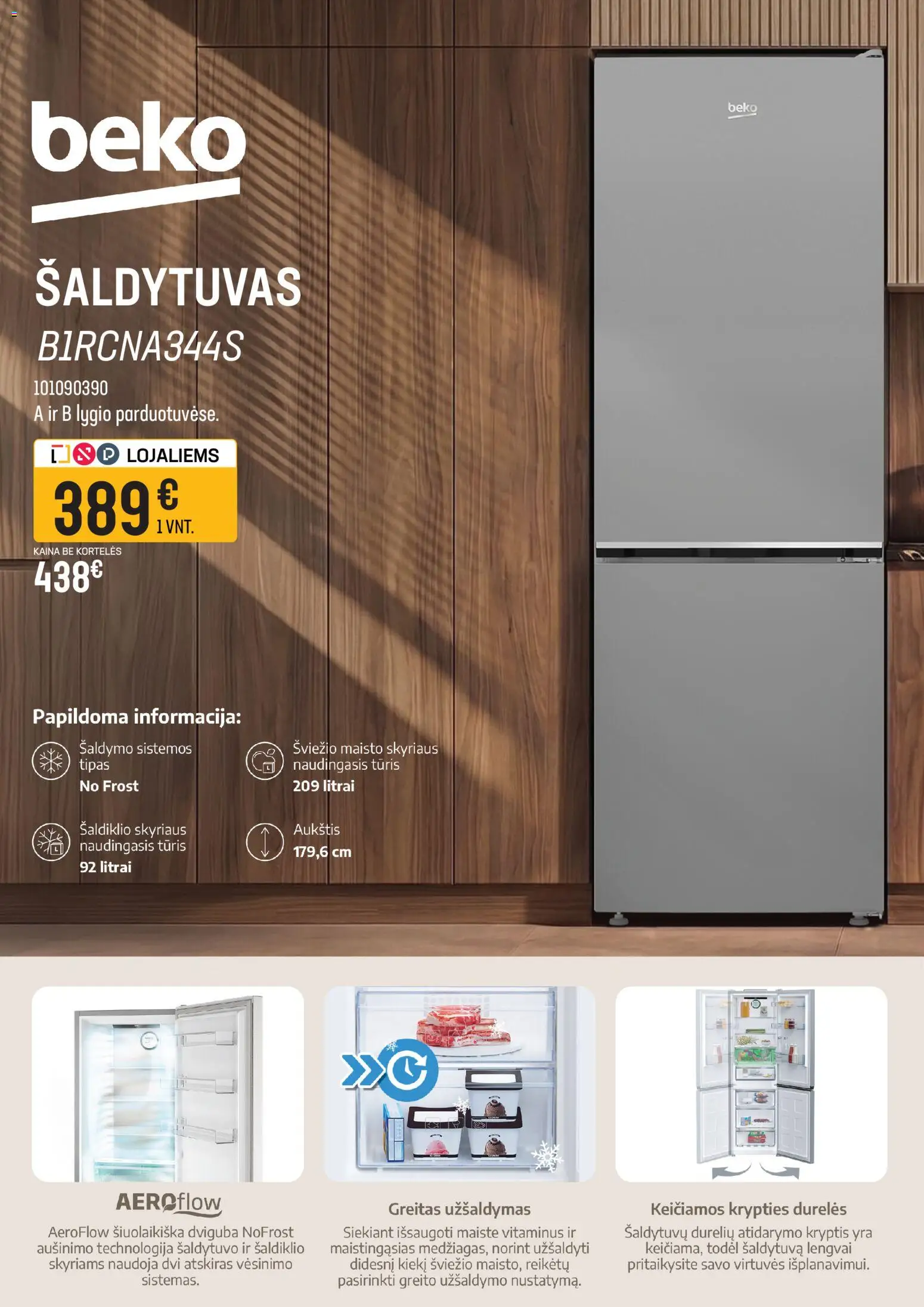 Senukai akcijos nuo 03.06.2026 | Puslapis: 3 | Prekių: Šaldytuvas