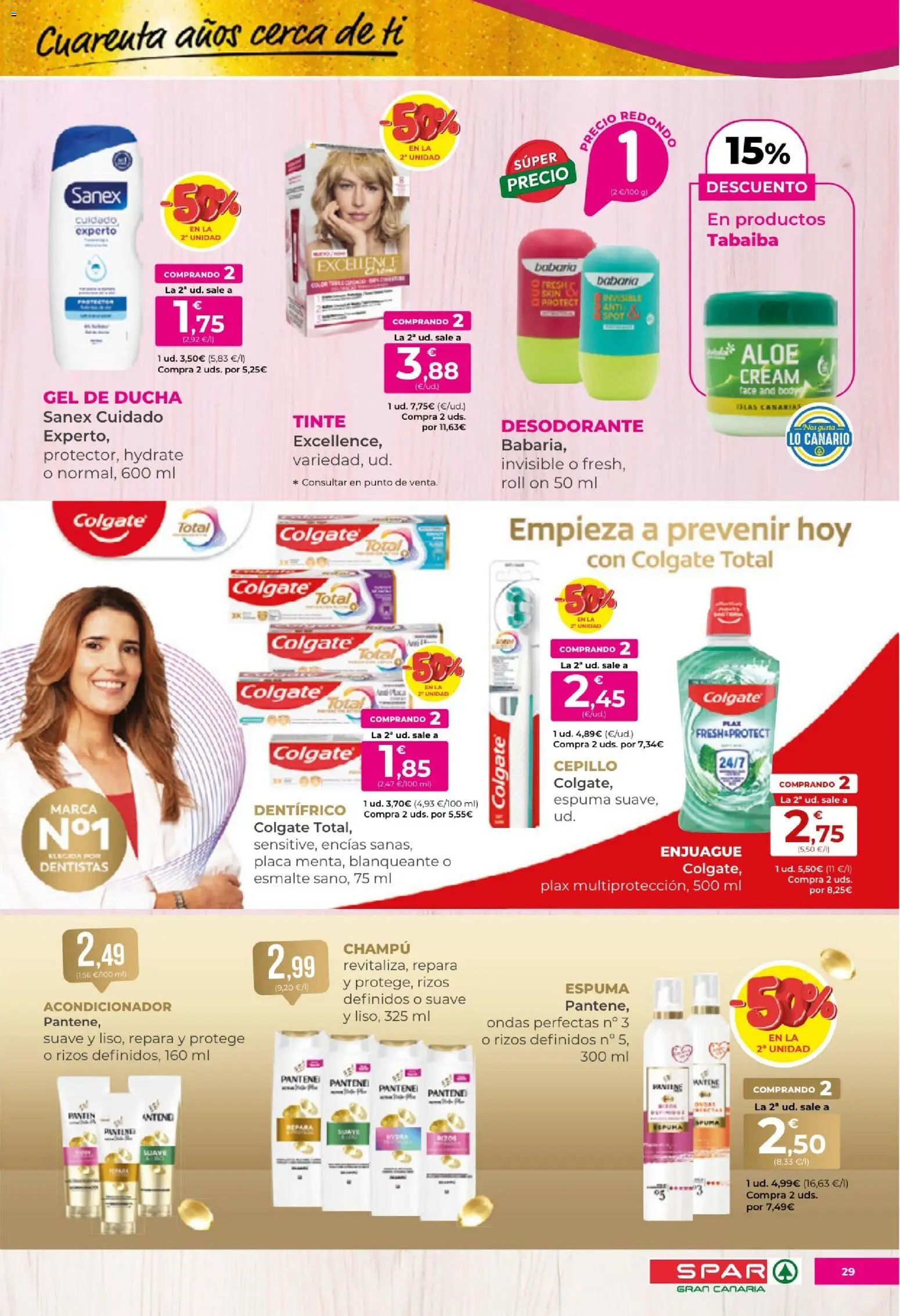 Spar - folleto │ válido desde el 16/10/2026 | Página: 29 | Productos: Tinte, Champú, Desodorante, Espuma