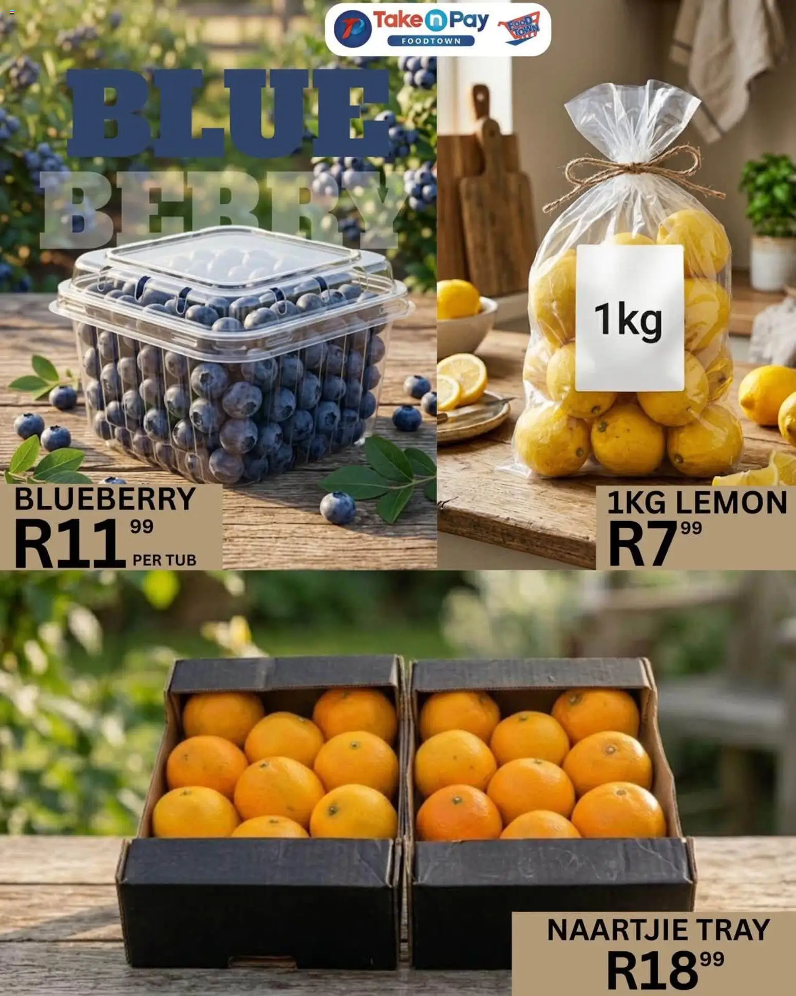 New Take n Pay catalogue – valid from 04/08/2026 | Page: 3 | Products: Tray, Lemon